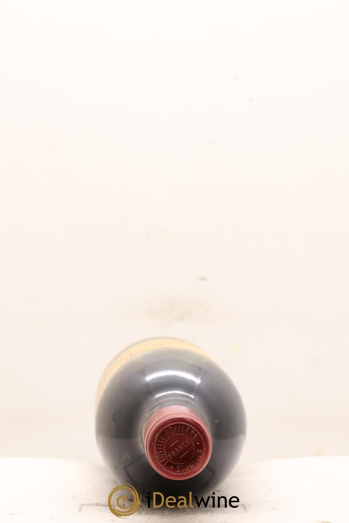 Château Léoville Poyferré 2ème Grand Cru Classé 1982 - Lot de 1 bouteille - 1