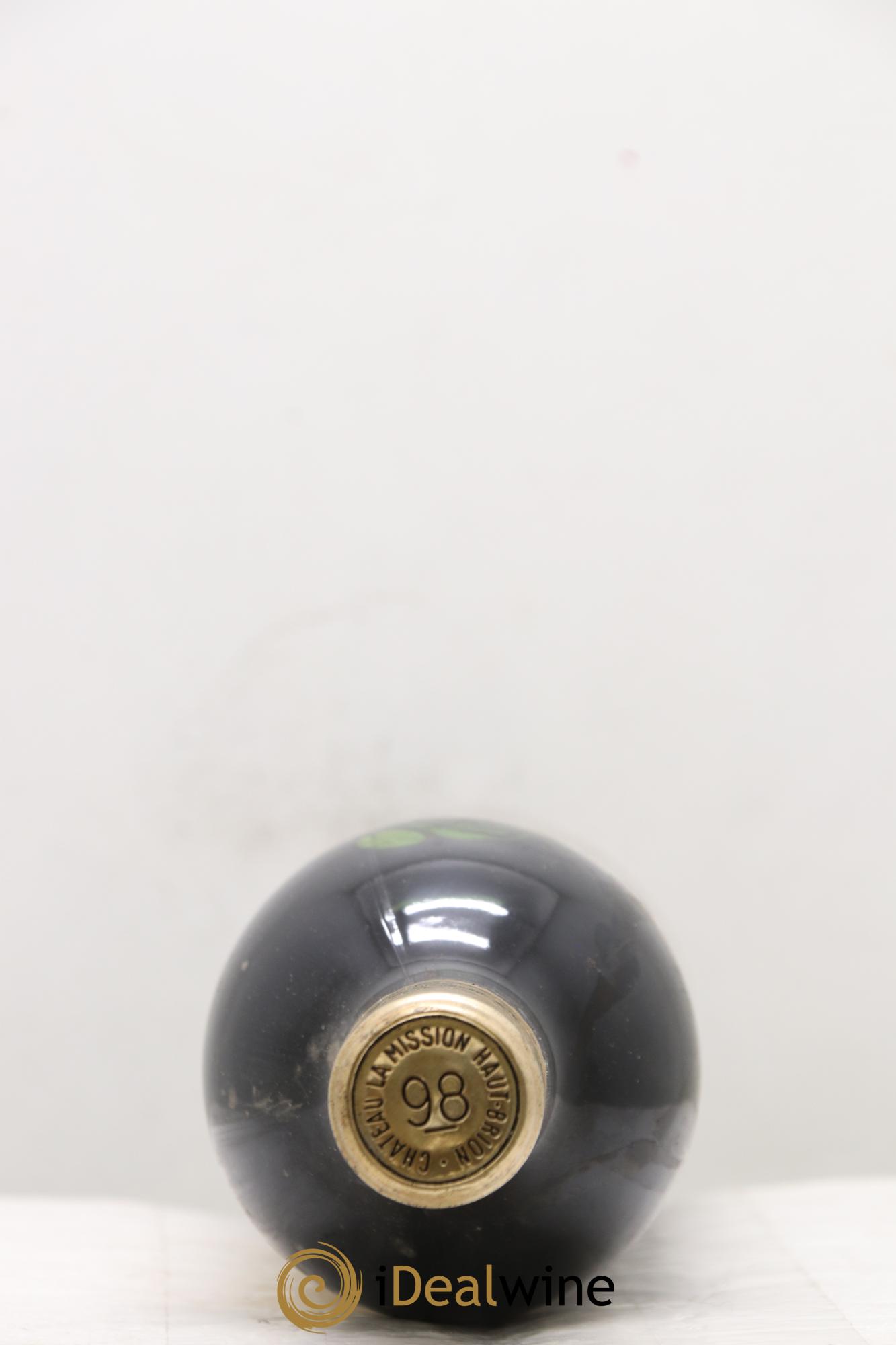 Château la Mission Haut-Brion Cru Classé de Graves 1998 - Posten von 2 Flaschen - 1