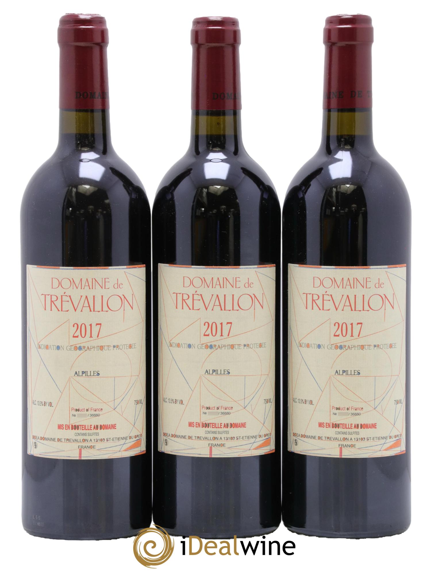 Alpilles Trévallon (Domaine de) Eloi Dürrbach 2017 - Posten von 3 Flaschen - 0