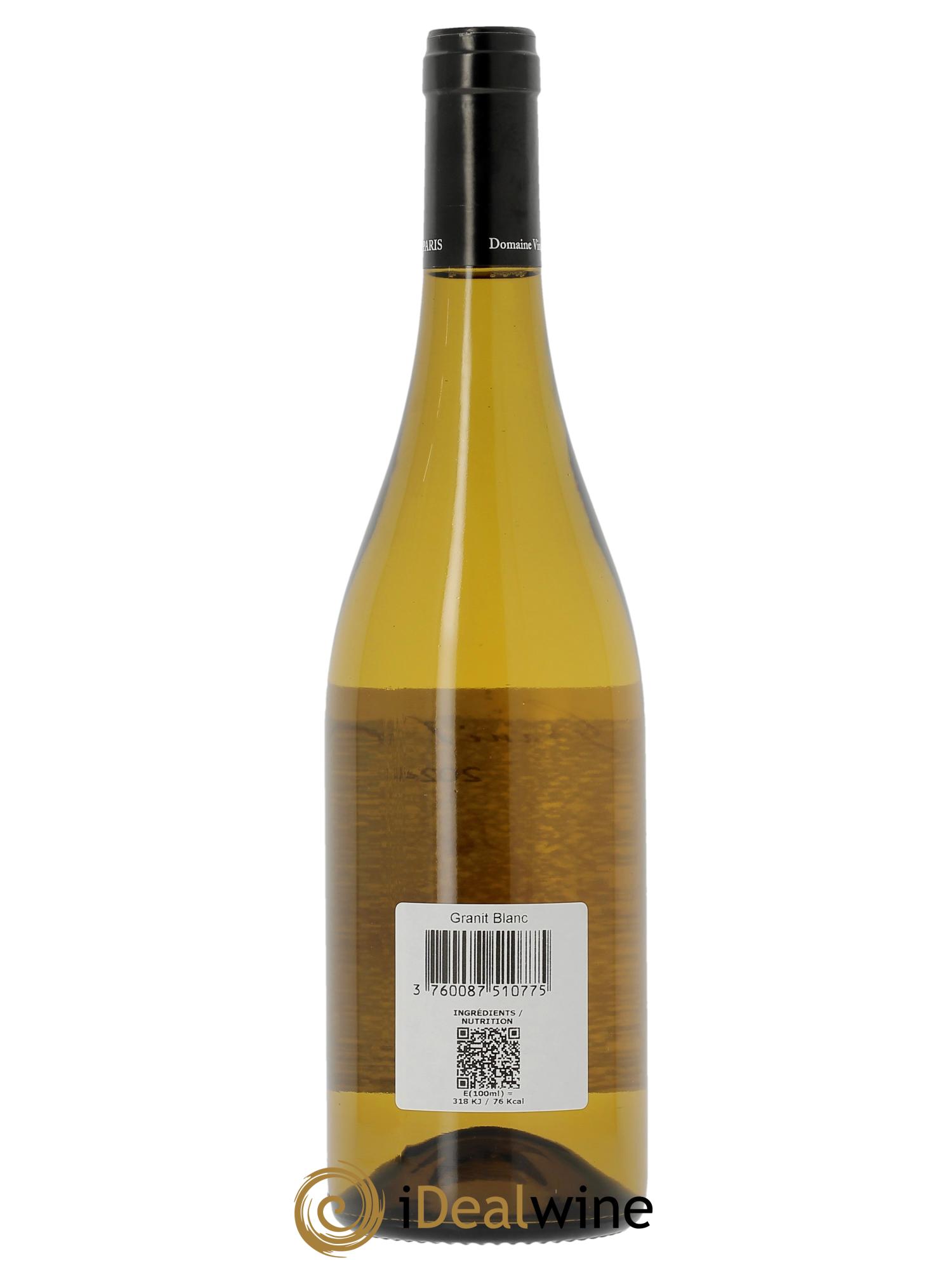 IGP Ardèche (Vin de Pays) Granit Blanc Vincent Paris  2024 - Lot of 1 bottle - 1