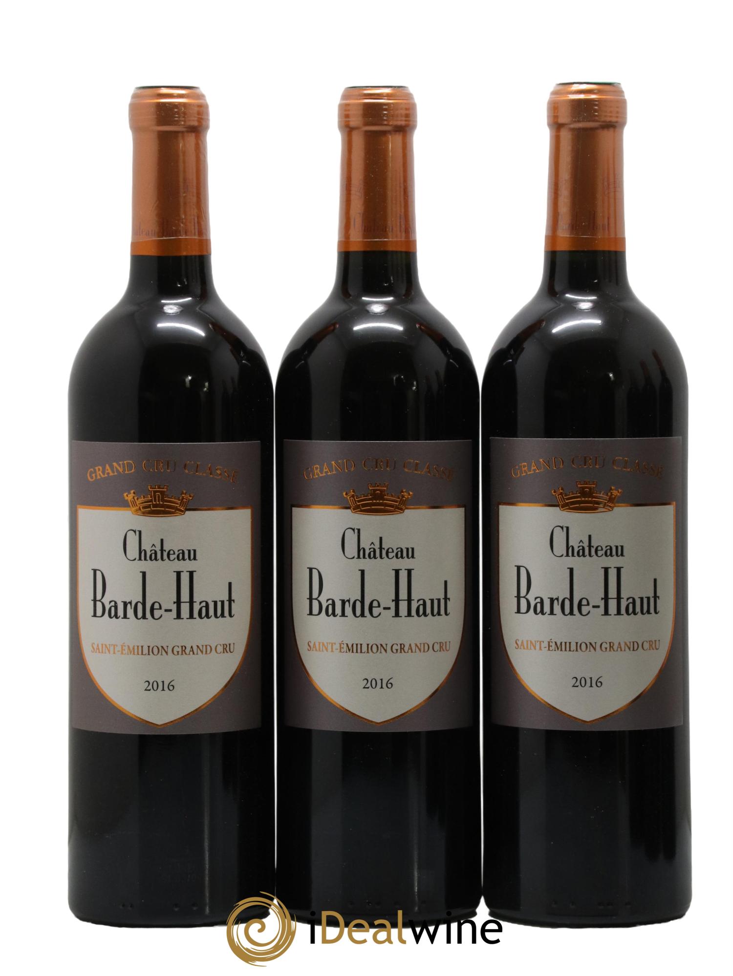 Château Barde Haut Grand Cru Classé 2016 - Lot de 6 bouteilles - 1
