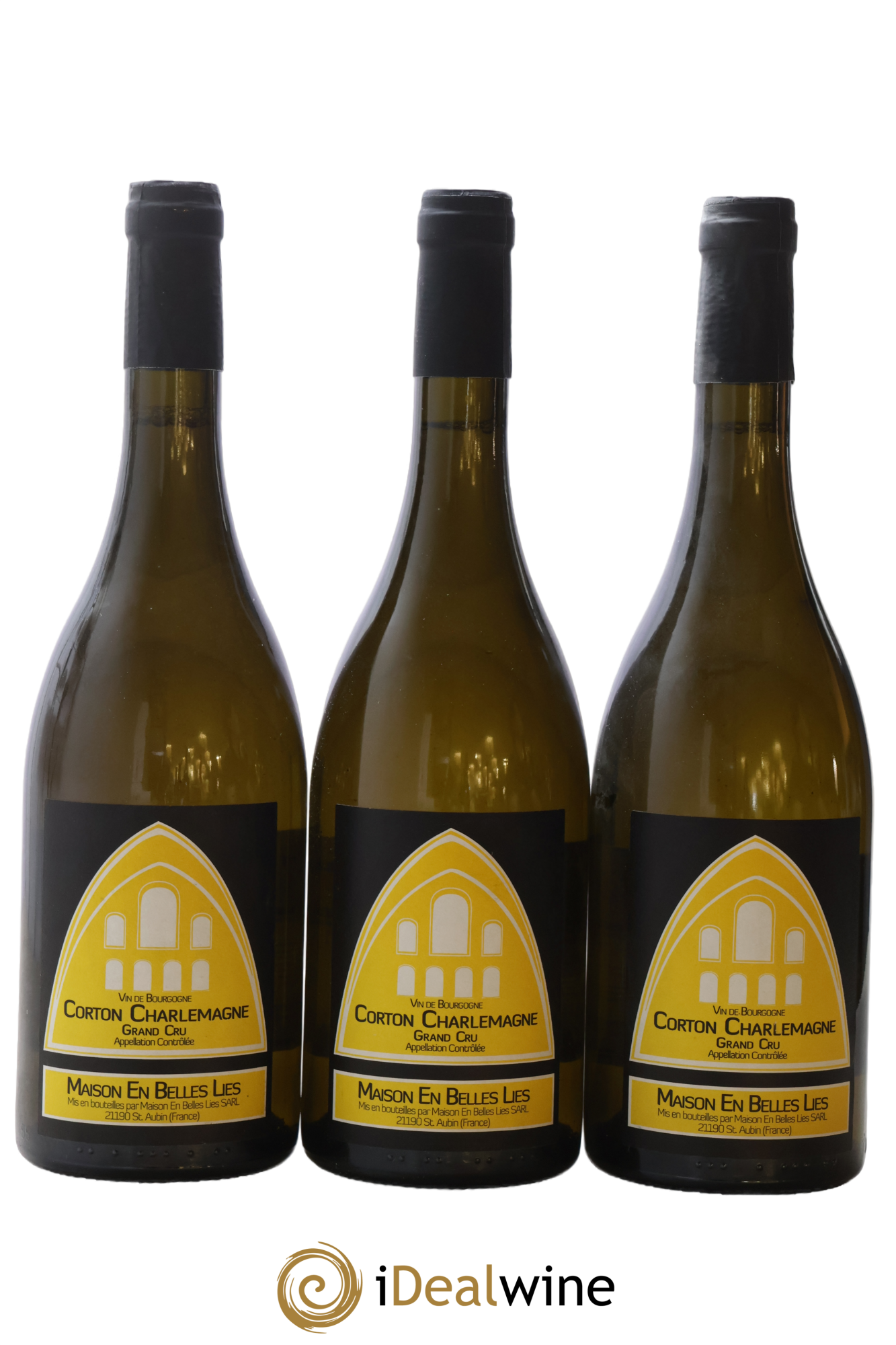 Corton-Charlemagne Grand Cru Maison En Belles Lies 2014 - Posten von 3 Flaschen - 0