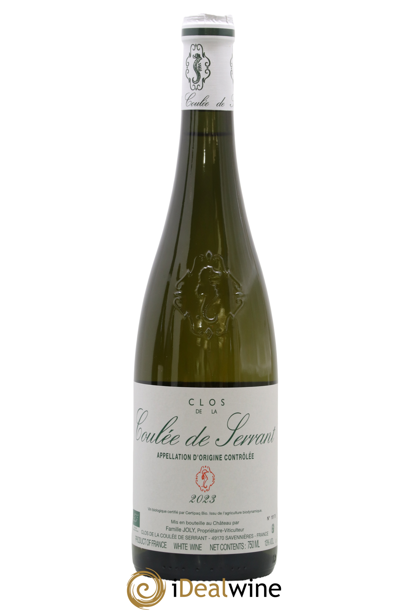 Savennières Vignobles de la Coulée de Serrant - Nicolas Joly 2023 - Posten von 1 Flasche - 0