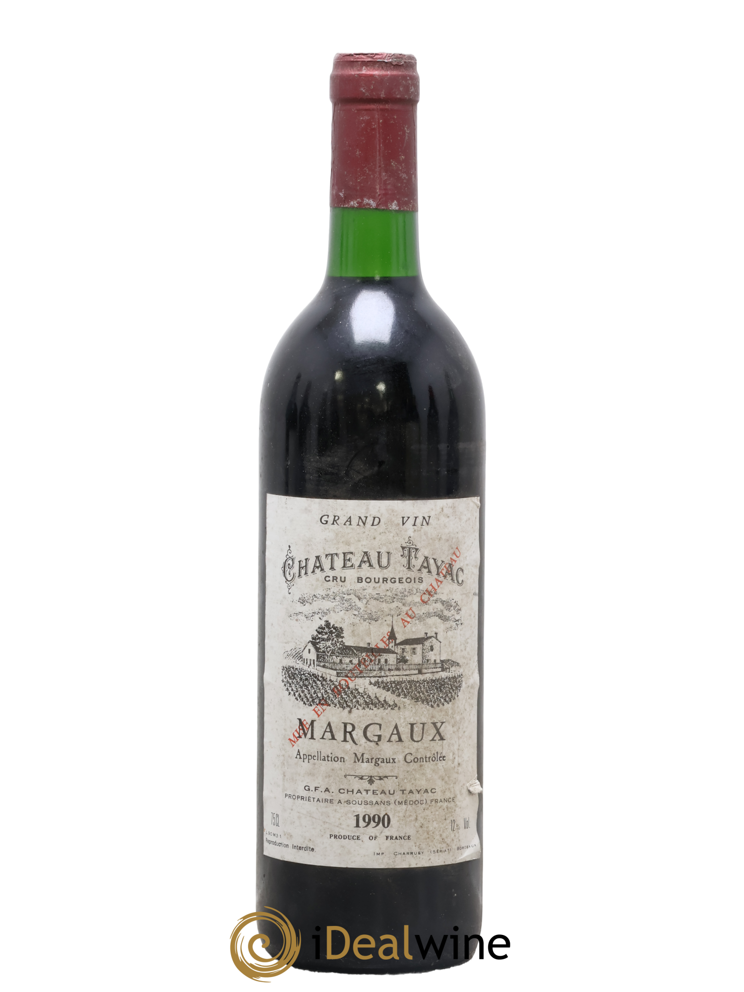 Château Tayac Cru Bourgeois 1990 - Lotto di 1 bottiglia - 0