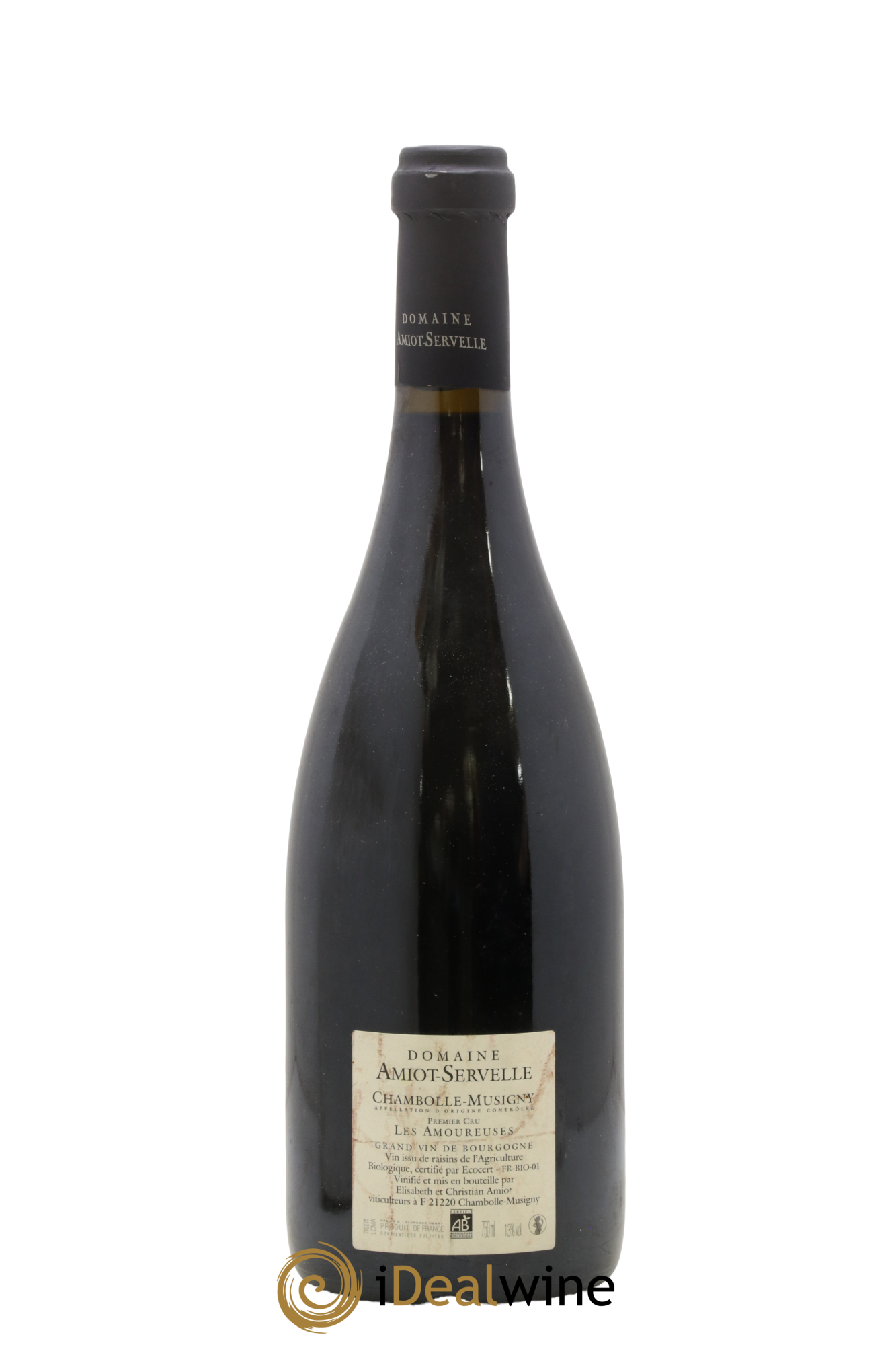 Chambolle-Musigny 1er Cru Les Amoureuses Amiot-Servelle 2011 - Lot de 1 bouteille - 1