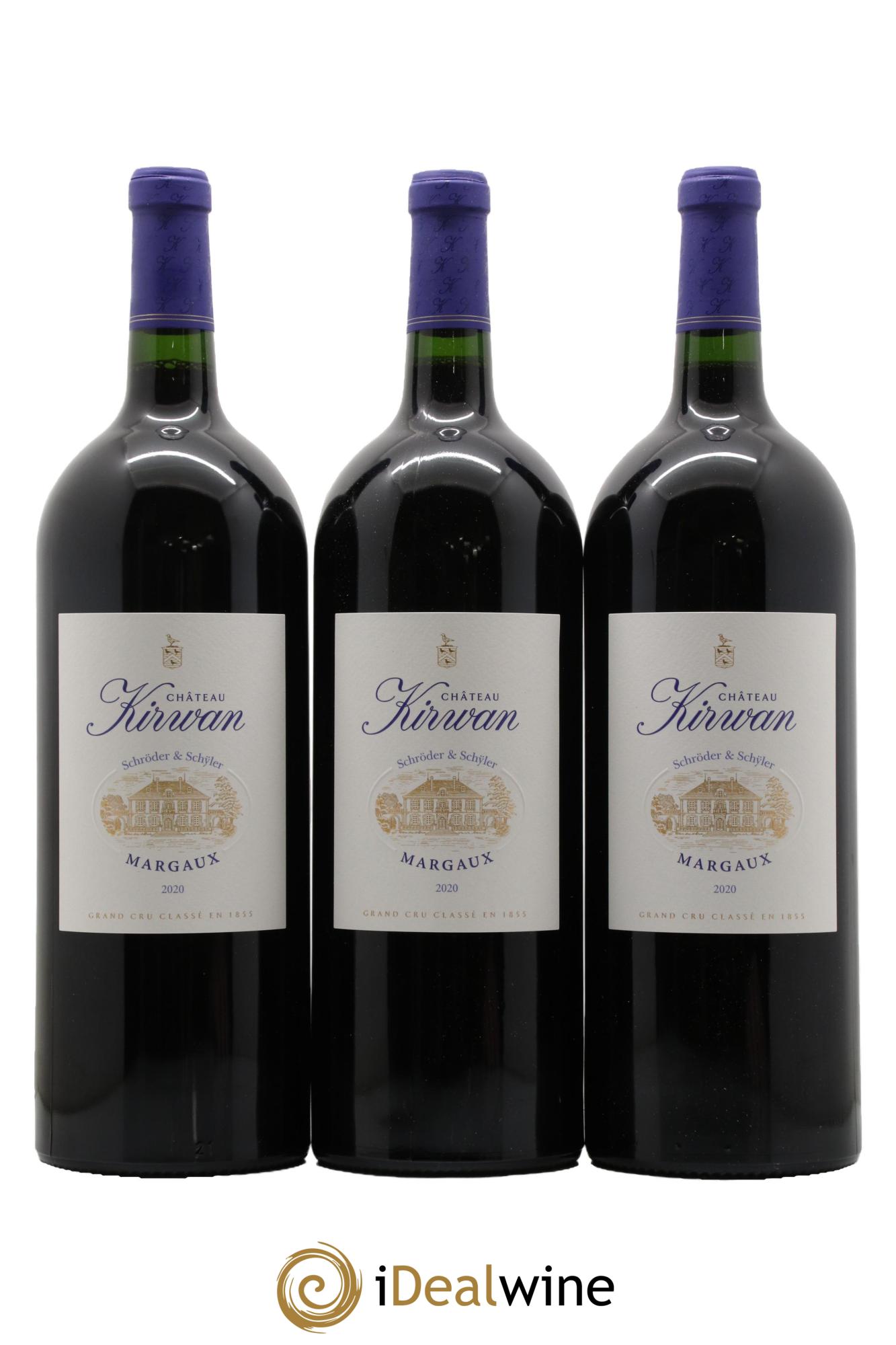 Château Kirwan 3ème Grand Cru Classé 2020 - Lot de 3 magnums - 0