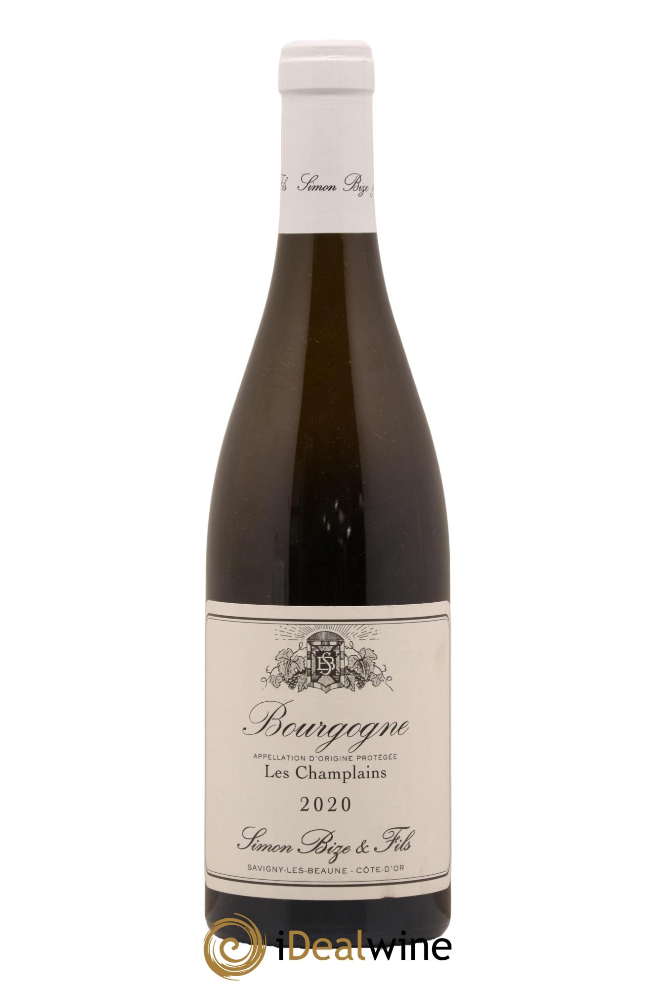Bourgogne Les Champelains Simon Bize 2020 - Lot de 1 bouteille - 0