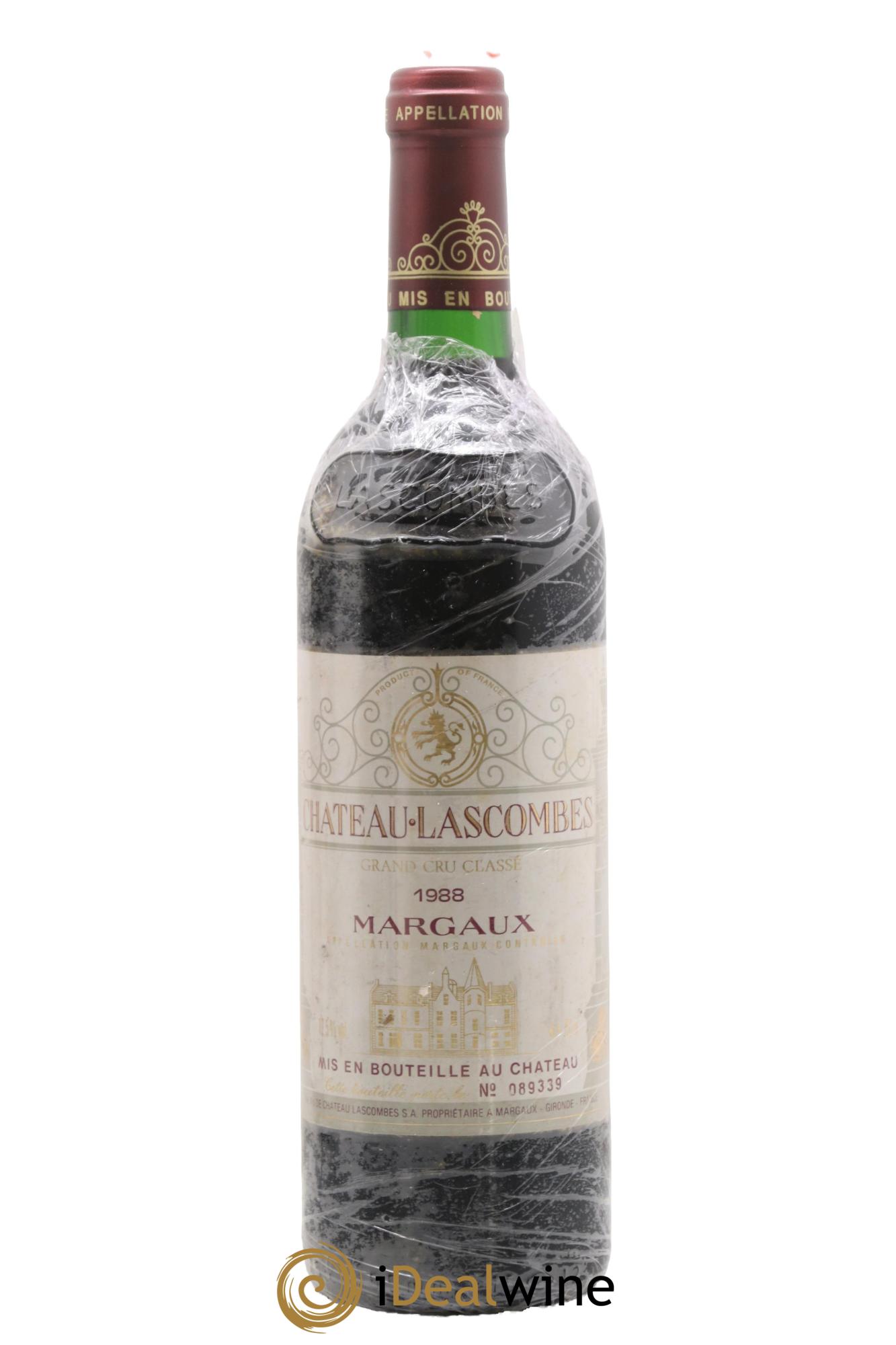 Château Lascombes 2ème Grand Cru Classé 1988 - Lot of 1 bottle - 0