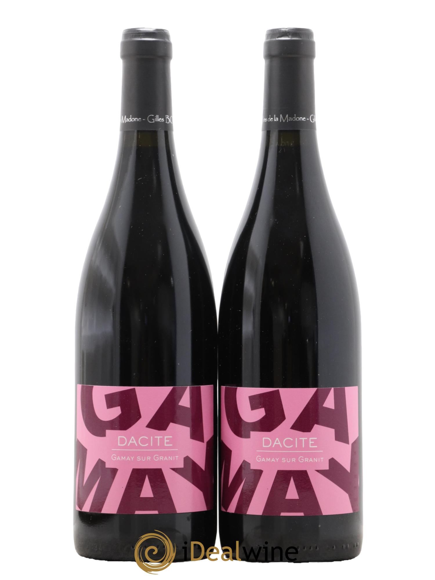 Vin de France Côtes du Forez Les Vins de la Madone Dacite Gilles Bonnefoy 2021 - Lot de 2 bouteilles - 0