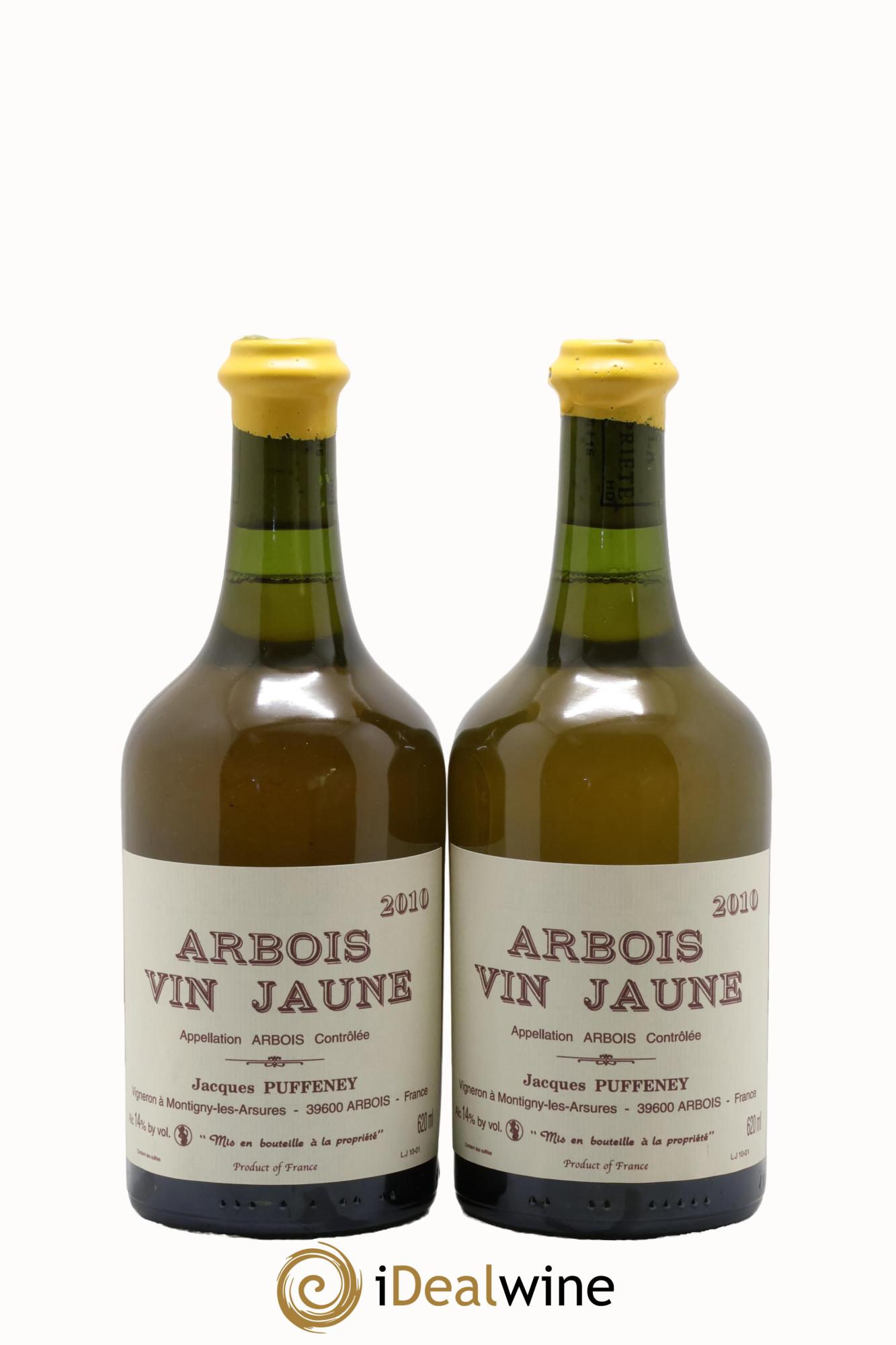 Arbois Vin Jaune Jacques Puffeney 2010 - Lot of 2 Clavelins - 0