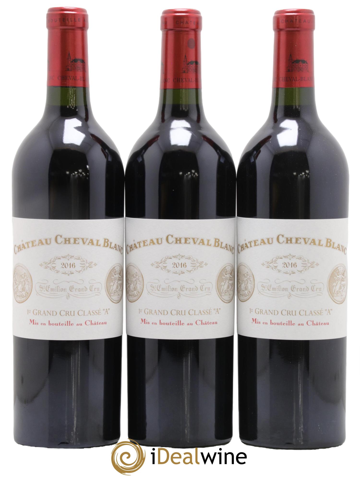 Château Cheval Blanc 1er Grand Cru Classé A 2016 - Lot de 6 bouteilles - 1