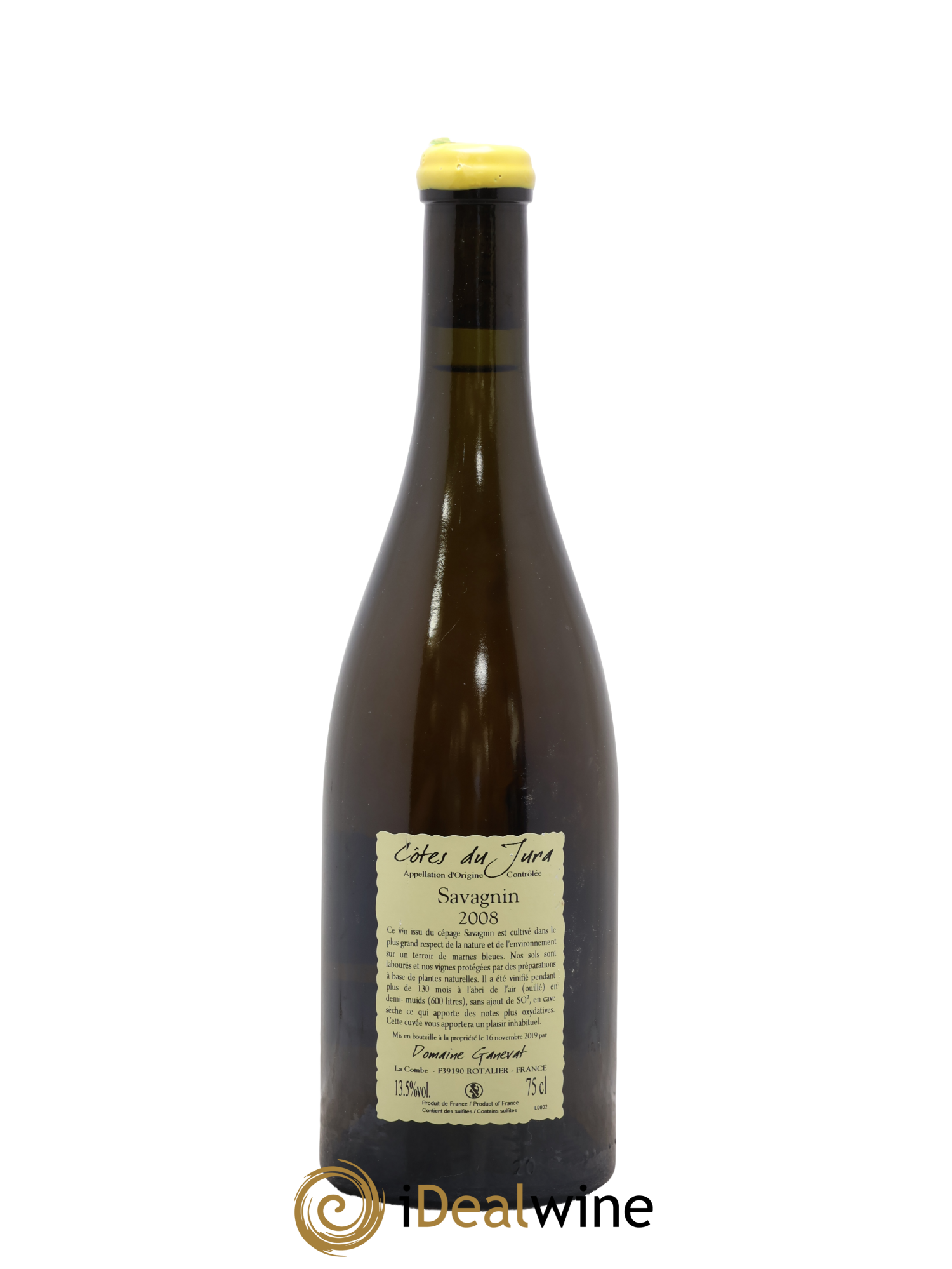 Côtes du Jura Les Vignes de mon Père Jean-François Ganevat (Domaine) 2008 - Lot of 1 bottle - 1