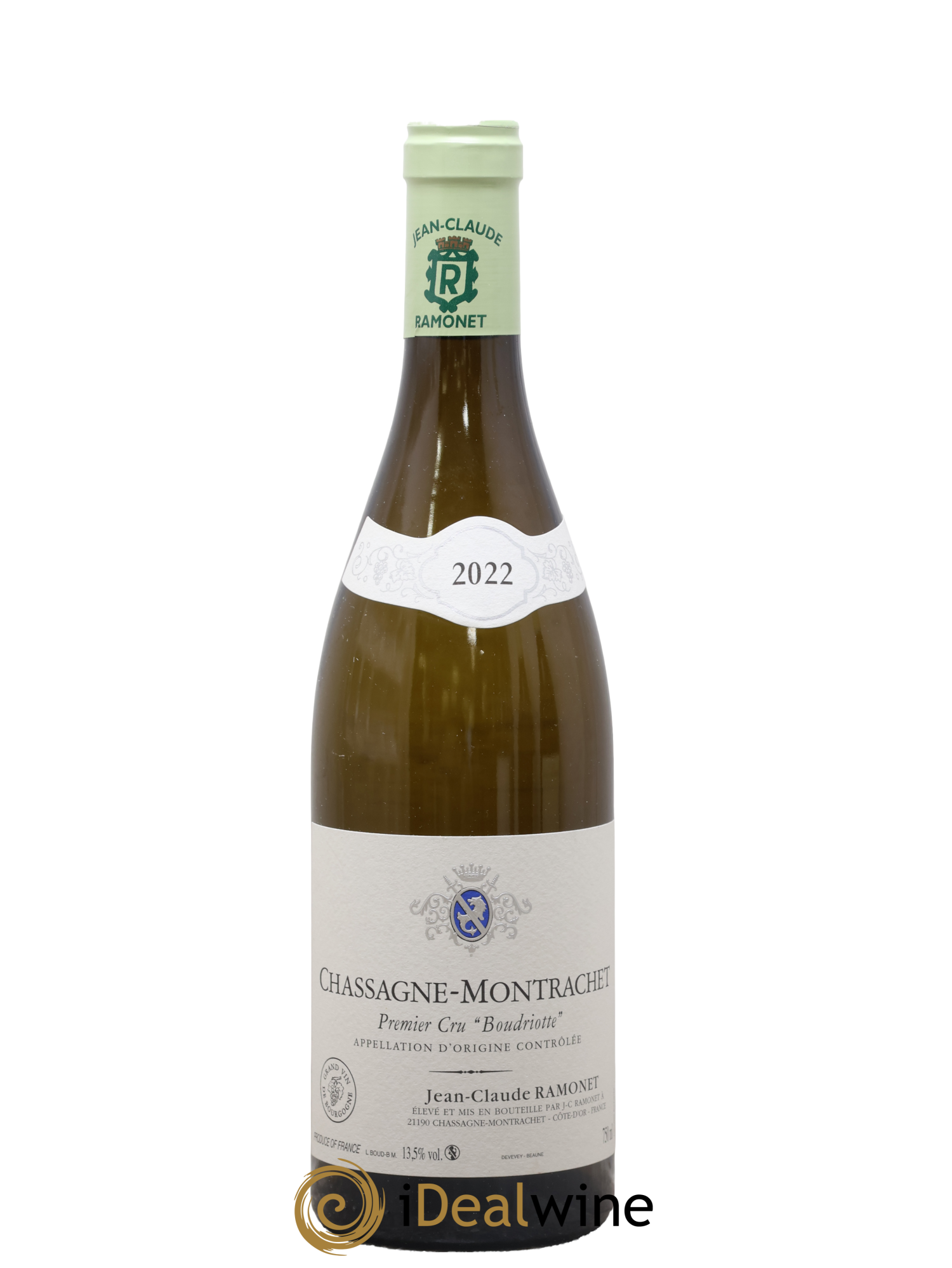 Chassagne-Montrachet 1er Cru Boudriotte Ramonet (Domaine) 2022 - Lot de 1 bouteille - 0