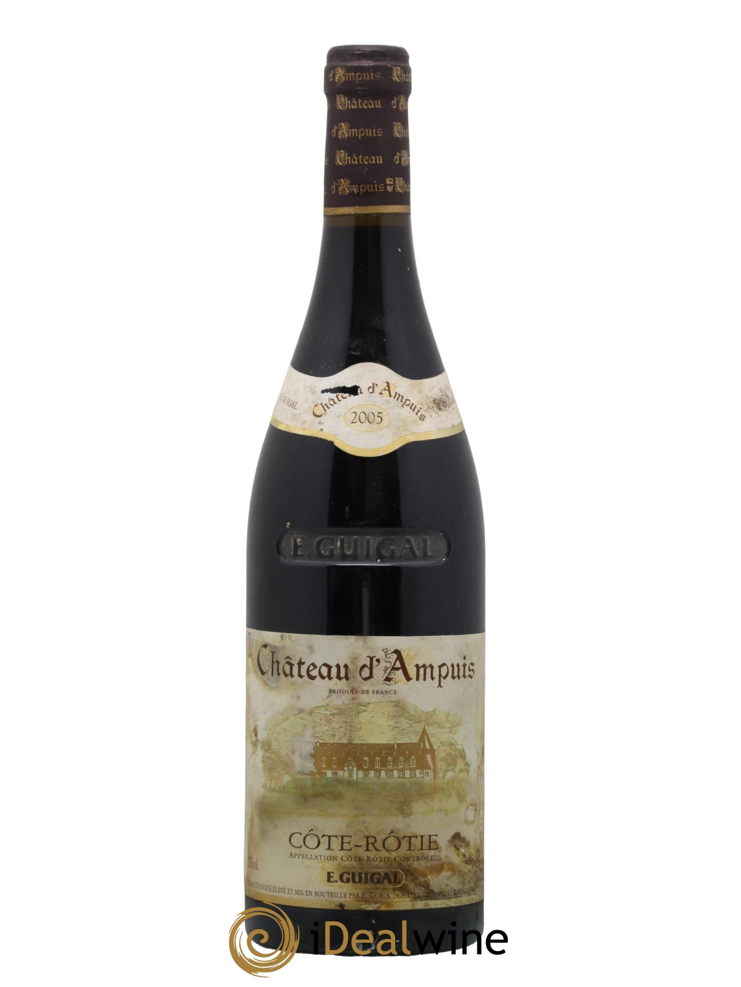Côte-Rôtie Château d'Ampuis Guigal 2005 - Lot de 1 bouteille - 0