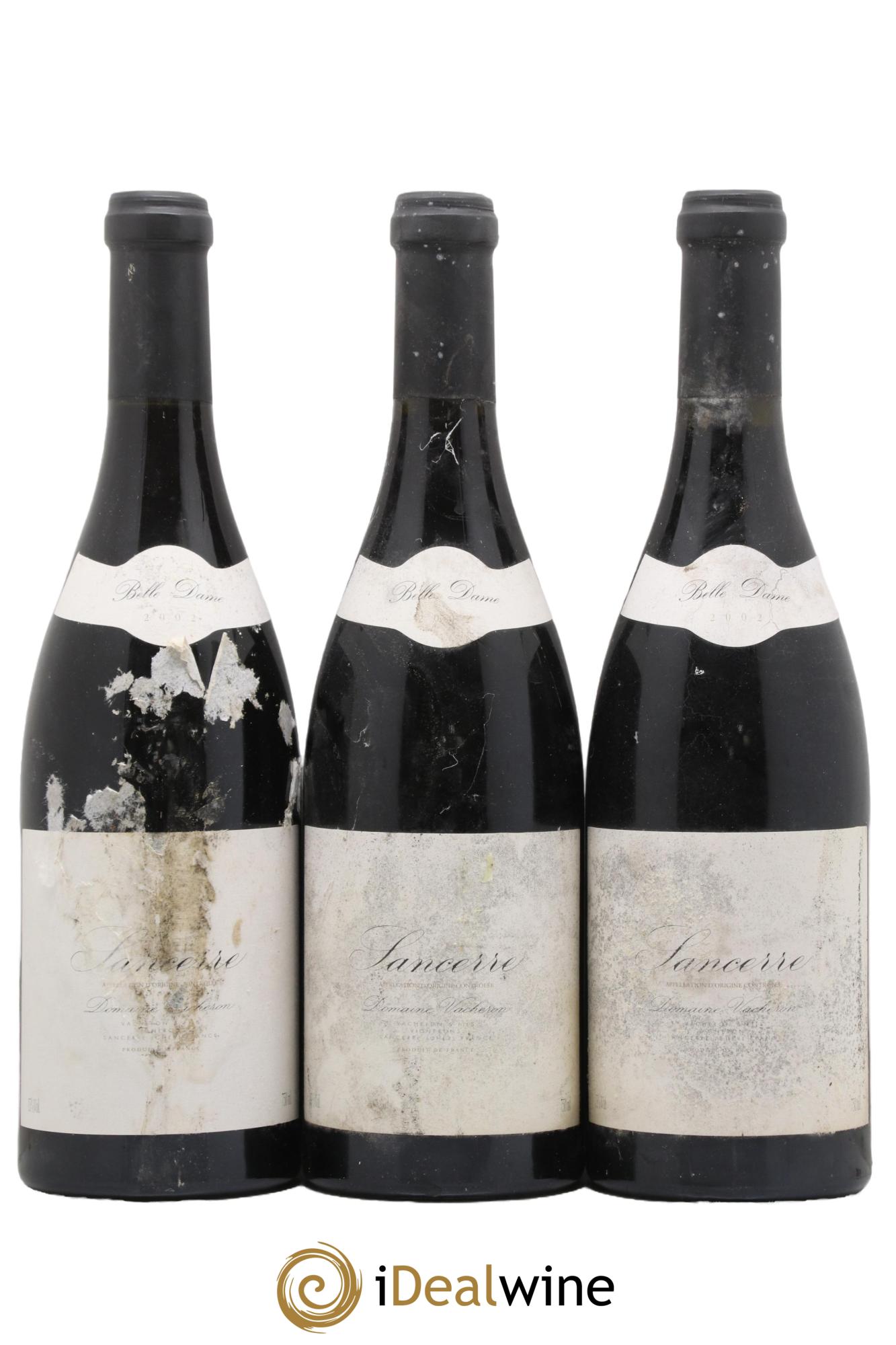 Sancerre Belle-Dame Domaine Vacheron et Fils 2002 - Lot de 3 bouteilles - 0