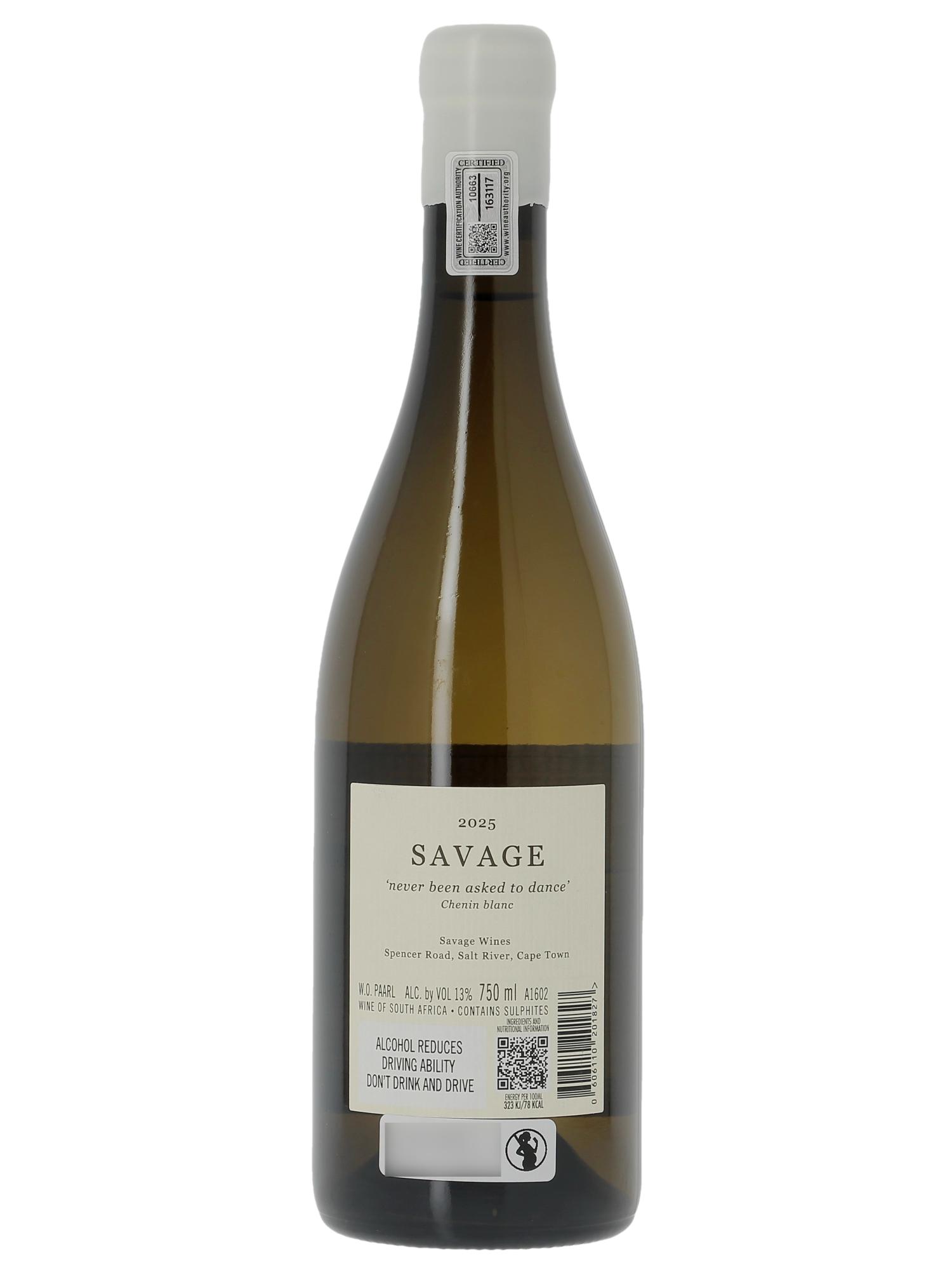 Western Cape Savage Never Been Asked to Dance 2025 - Posten von 1 Flasche - 1