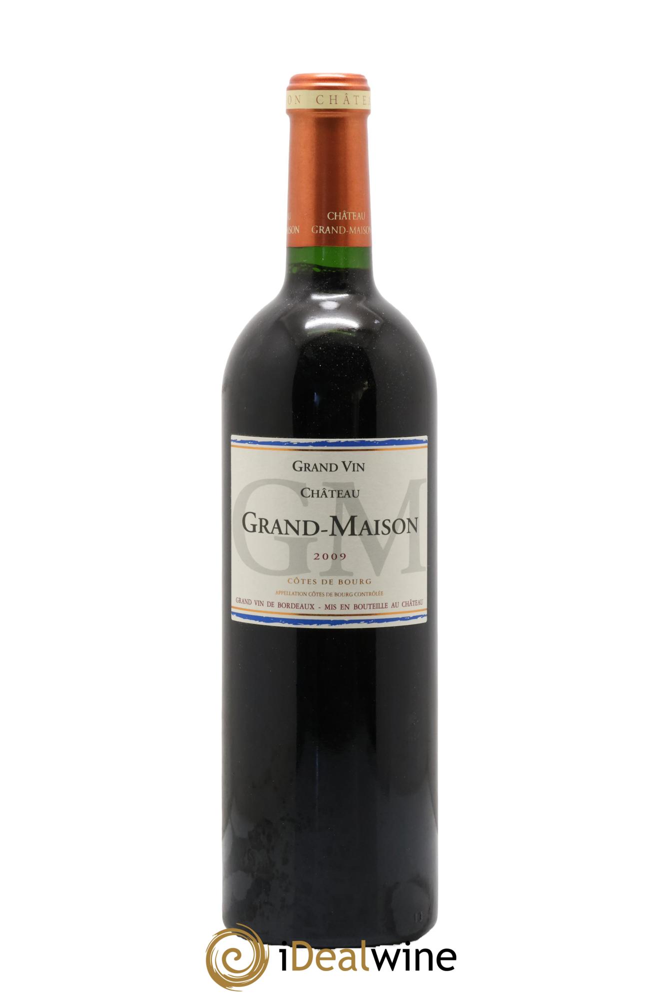Côtes de Bourg Château Grand Maison 2009 - Posten von 1 Flasche - 0