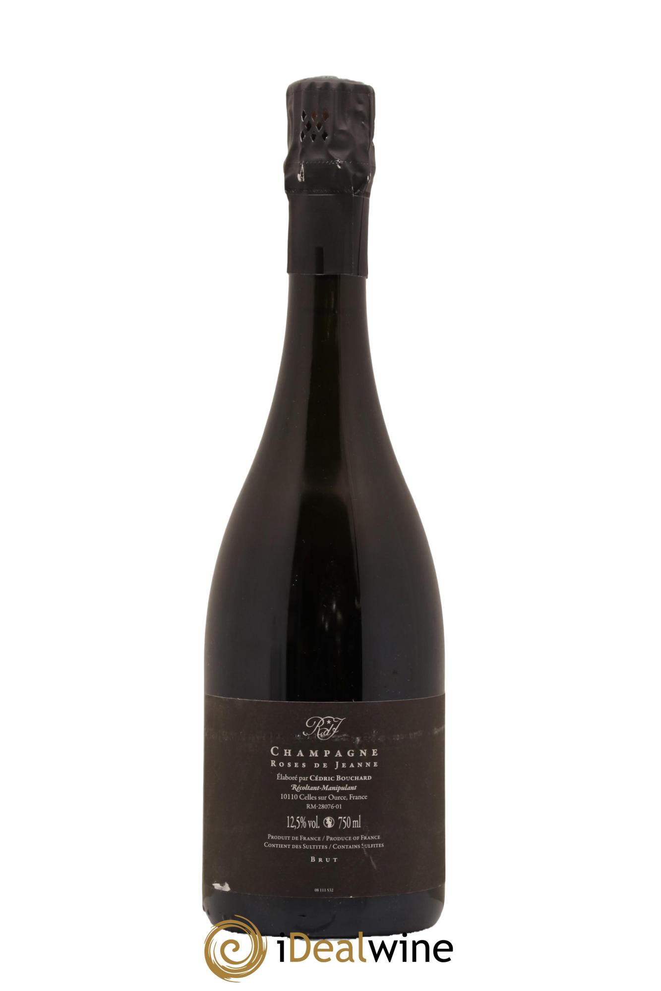 Roses de Jeanne Cuvée Inédite RDJ numéro 2 Cédric Bouchard Roses de Jeanne Cuvee Inedite RDJ numero 2 - Lotto di 1 bottiglia - 1
