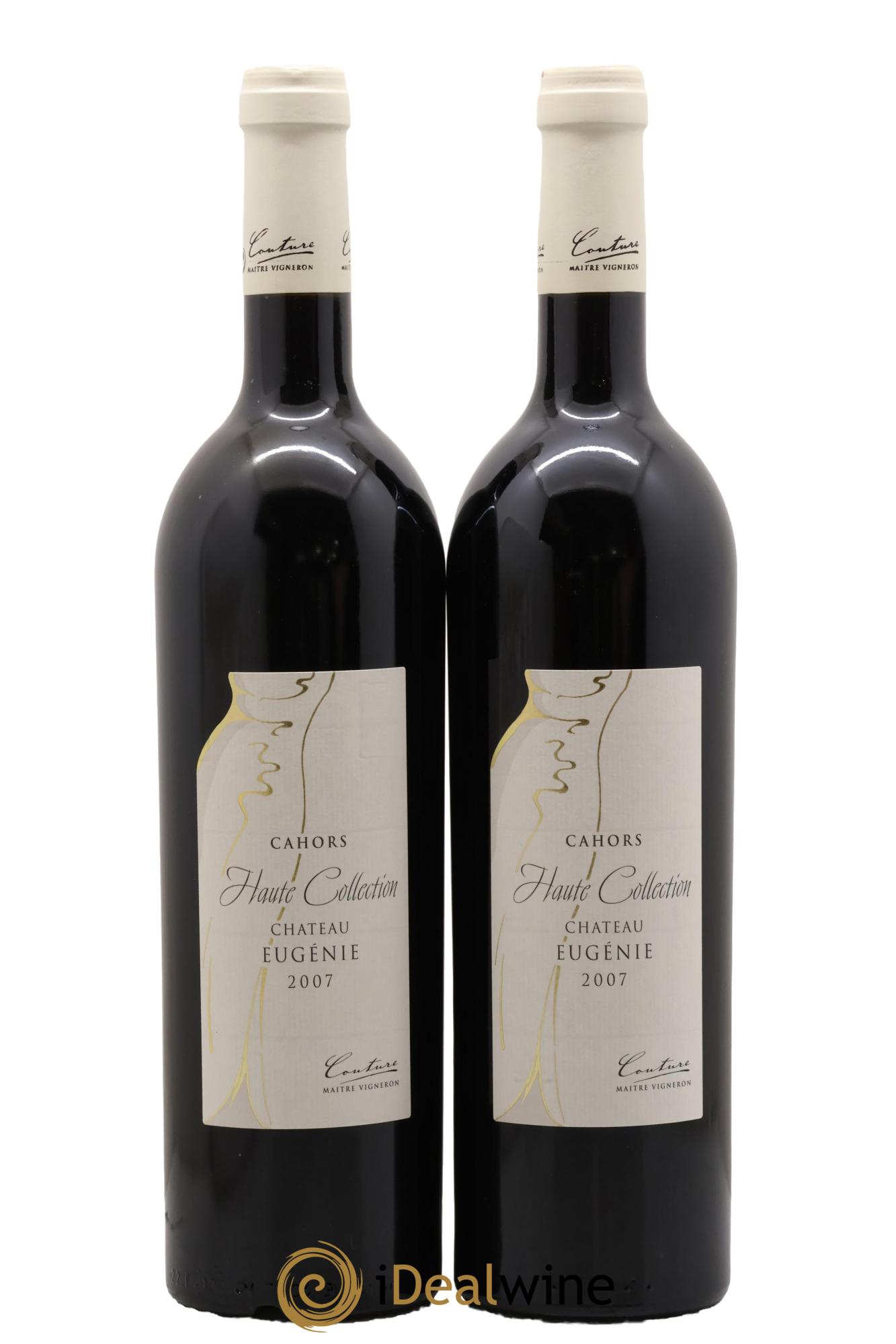 Cahors Haute Collection Château Eugénie 2007 - Lot de 2 bouteilles - 0