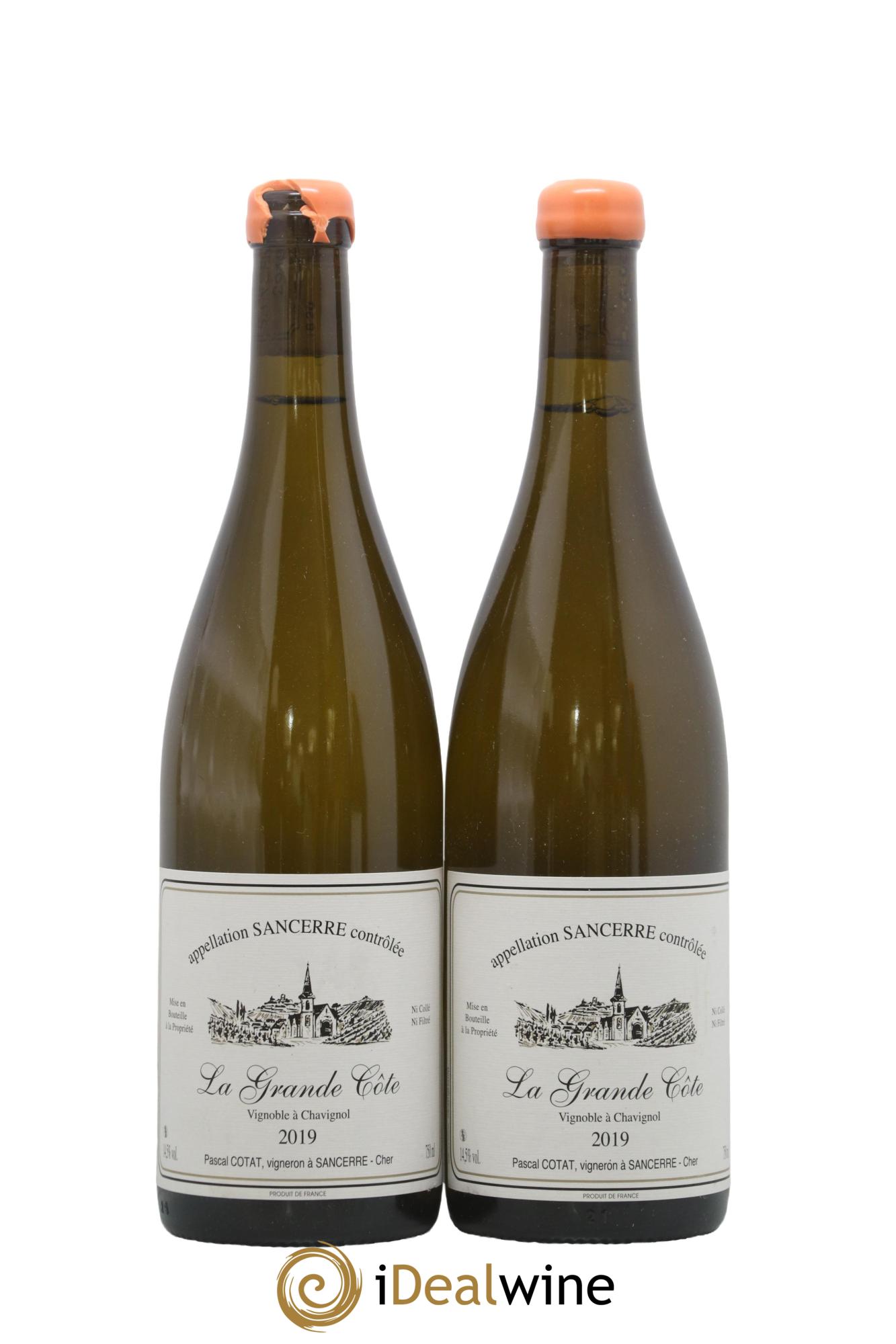 Sancerre La Grande Côte Pascal Cotat 2019 - Lot de 2 bouteilles - 0