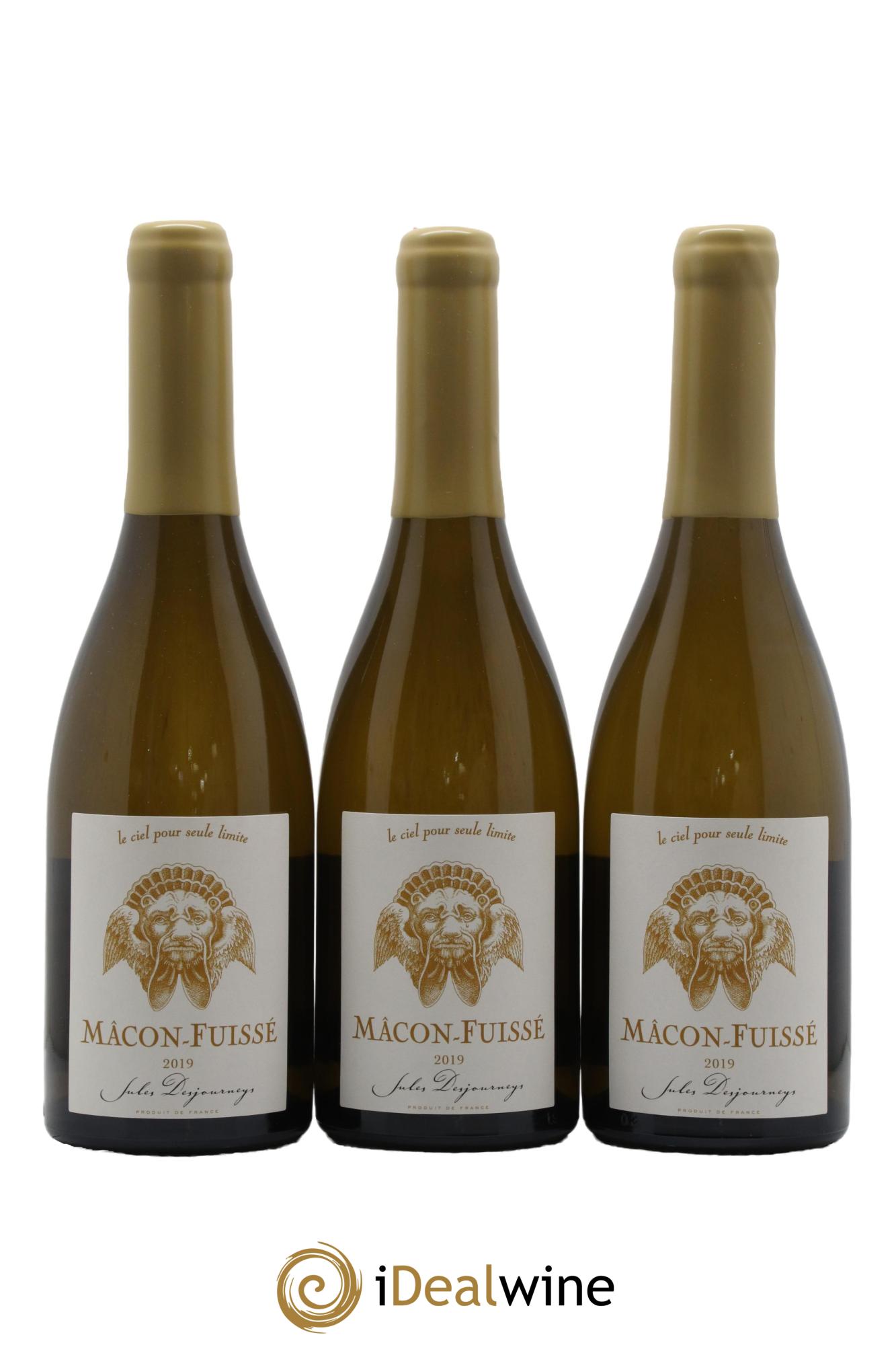 Mâcon-Fuissé Bois de la Croix Jules Desjourneys 2019 - Posten von 3 Flaschen - 0