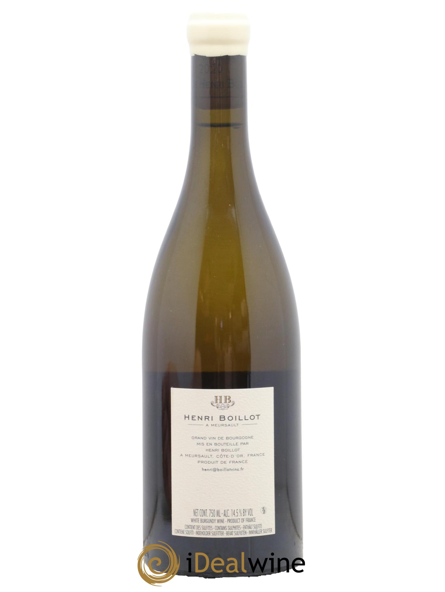 Puligny-Montrachet 1er Cru Les Pucelles Henri Boillot (Domaine) 2020 - Lot de 1 bouteille - 1