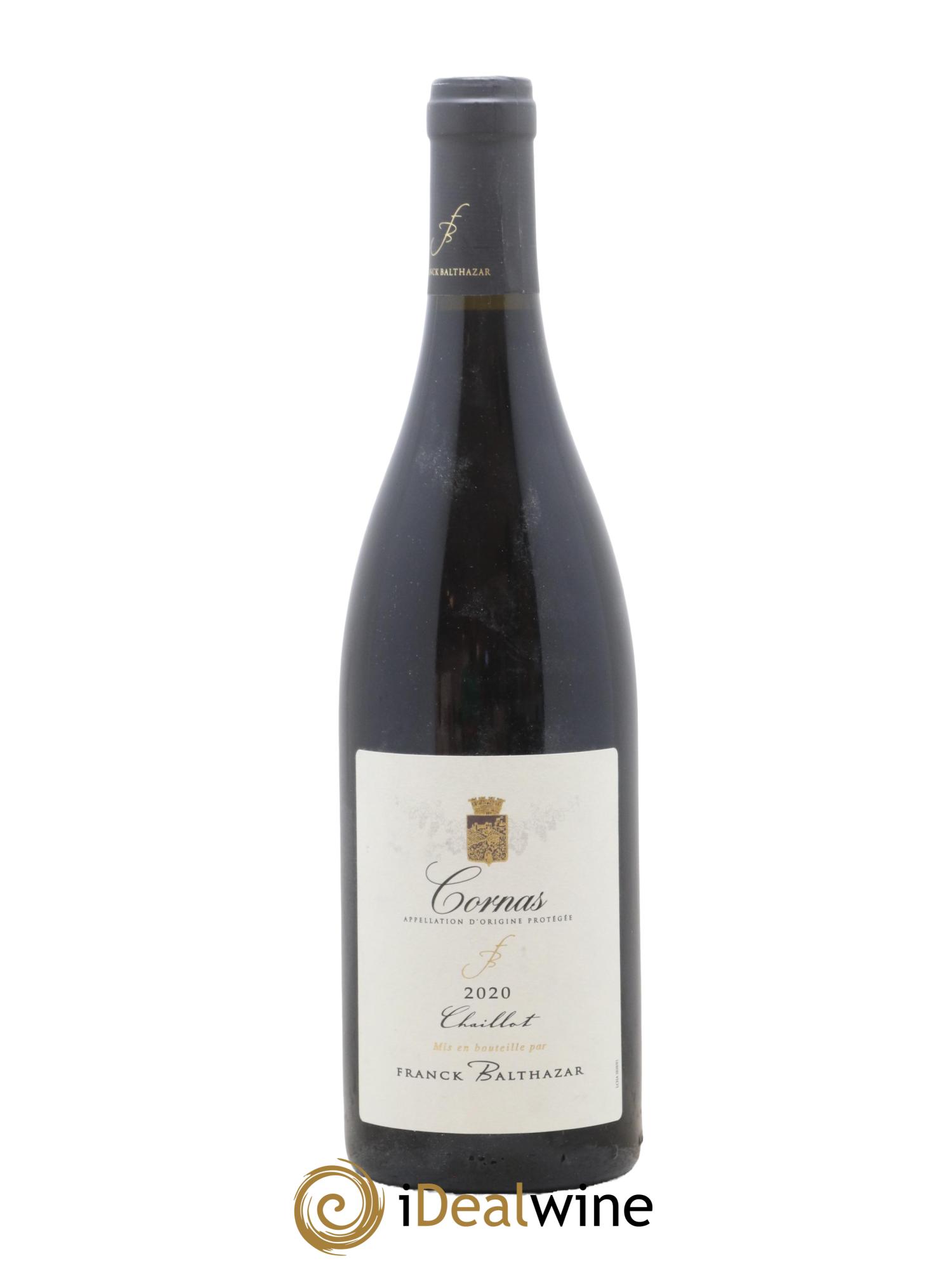 Cornas Chaillot Franck Balthazar (Domaine) 2020 - Lot de 1 bouteille - 0