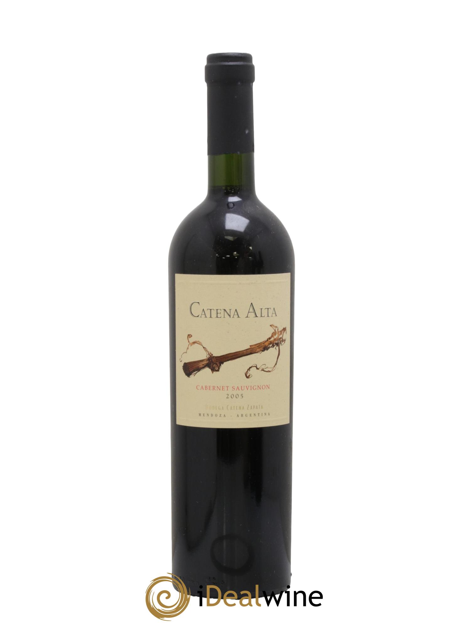 Mendoza Catena Zapata Cabernet Sauvignon Alta 2005 - Lot de 1 bouteille - 0