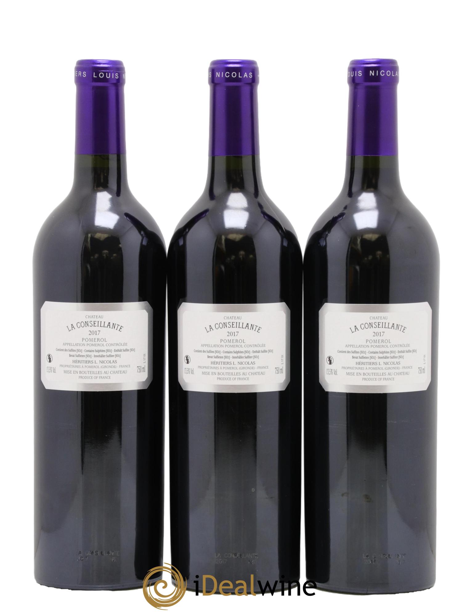 Château la Conseillante 2017 - Lot de 6 bouteilles - 4