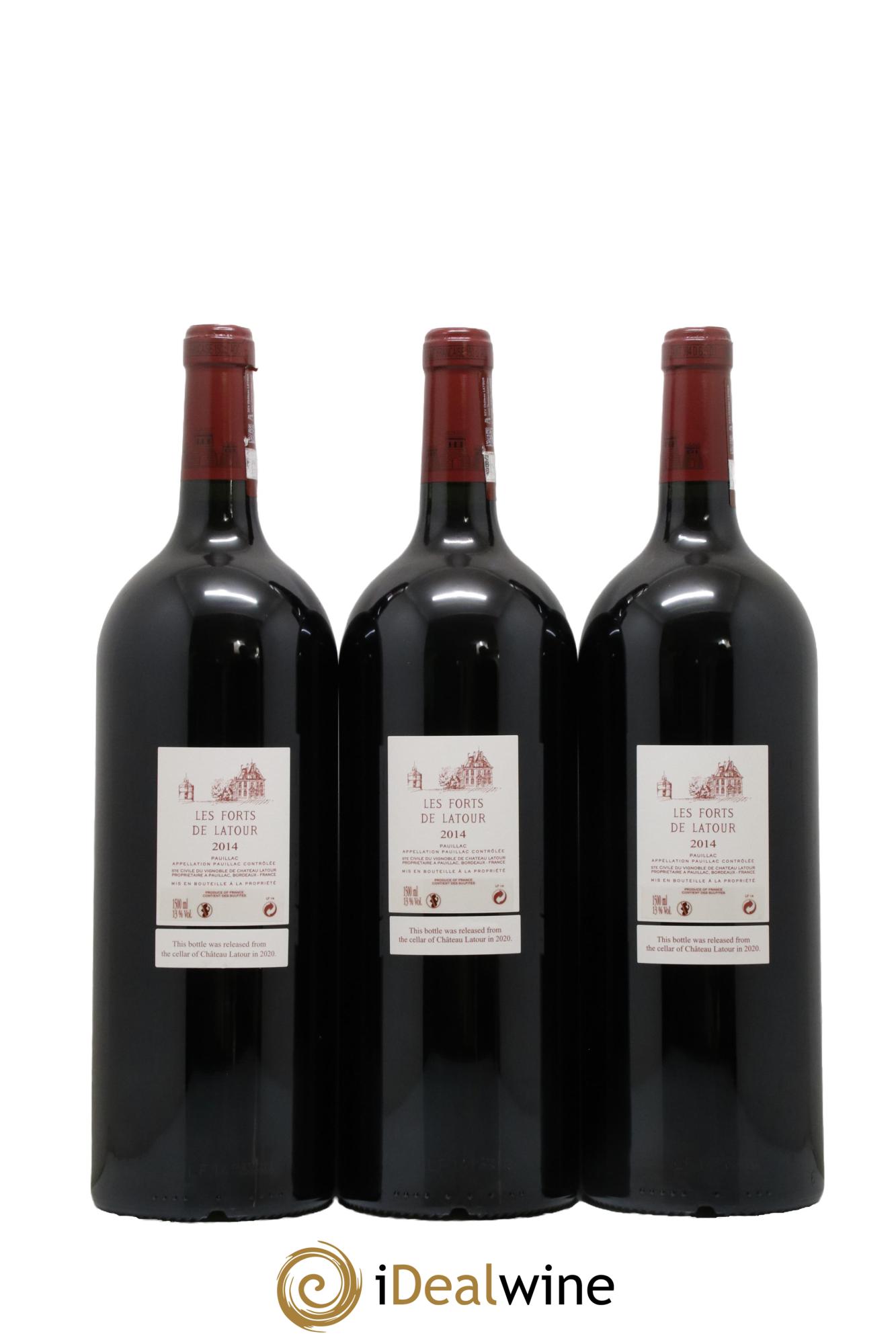 Les Forts de Latour Second Vin 2014 - Posten von 3 Magnum - 1