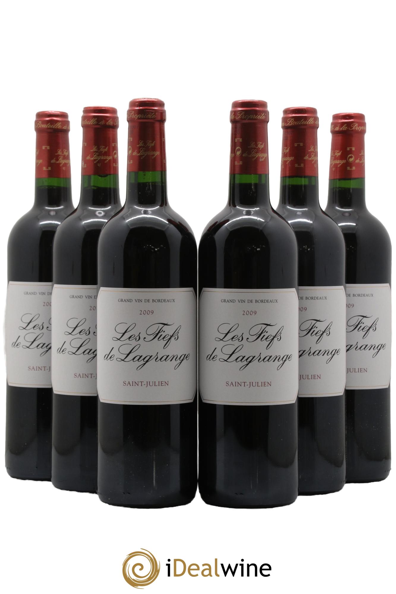 Les Fiefs de Lagrange Second Vin 2010 - Lot de 6 bouteilles - 0