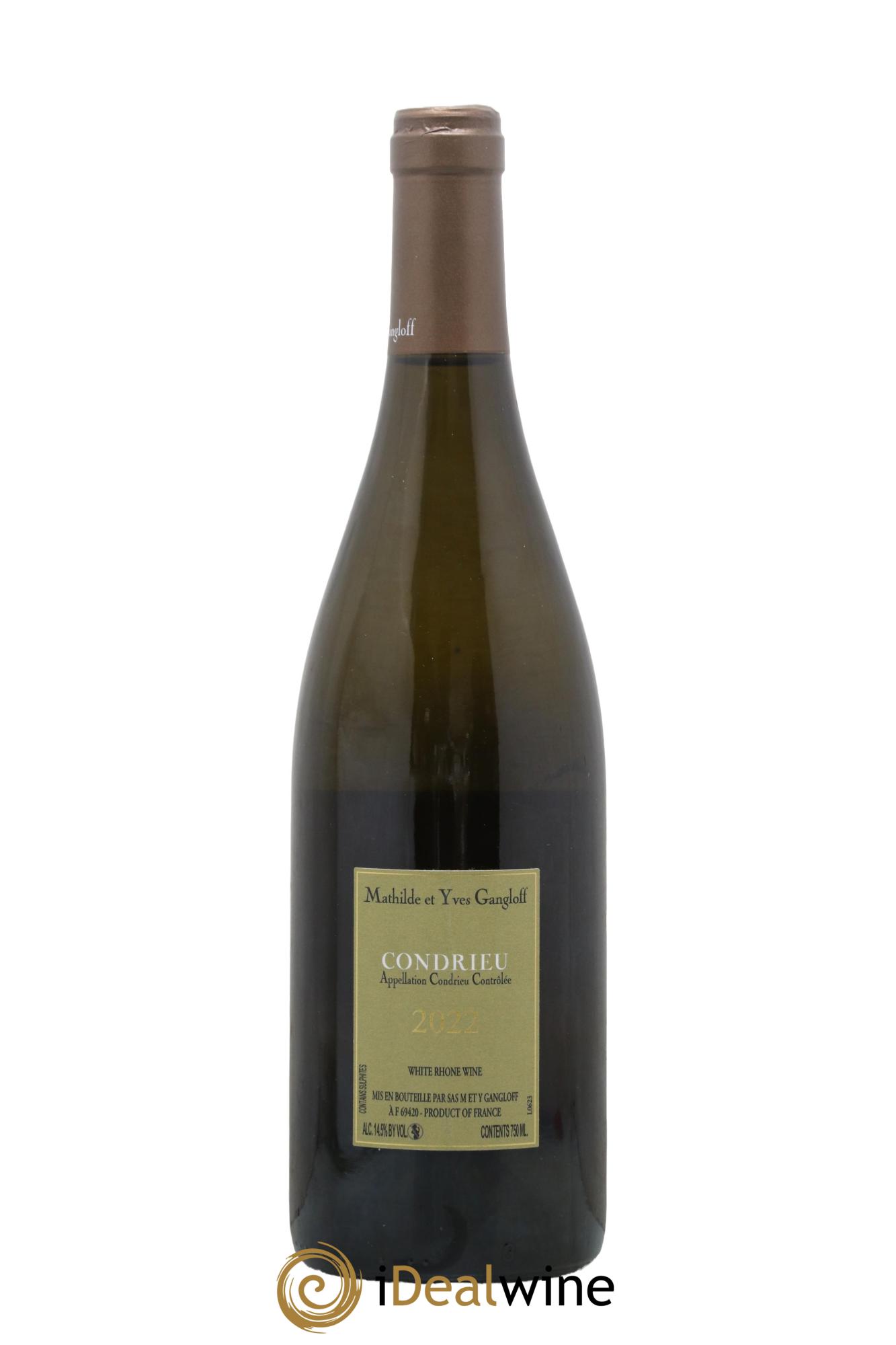 Condrieu Domaine Gangloff (Domaine) 2022 - Lot de 1 bouteille - 1