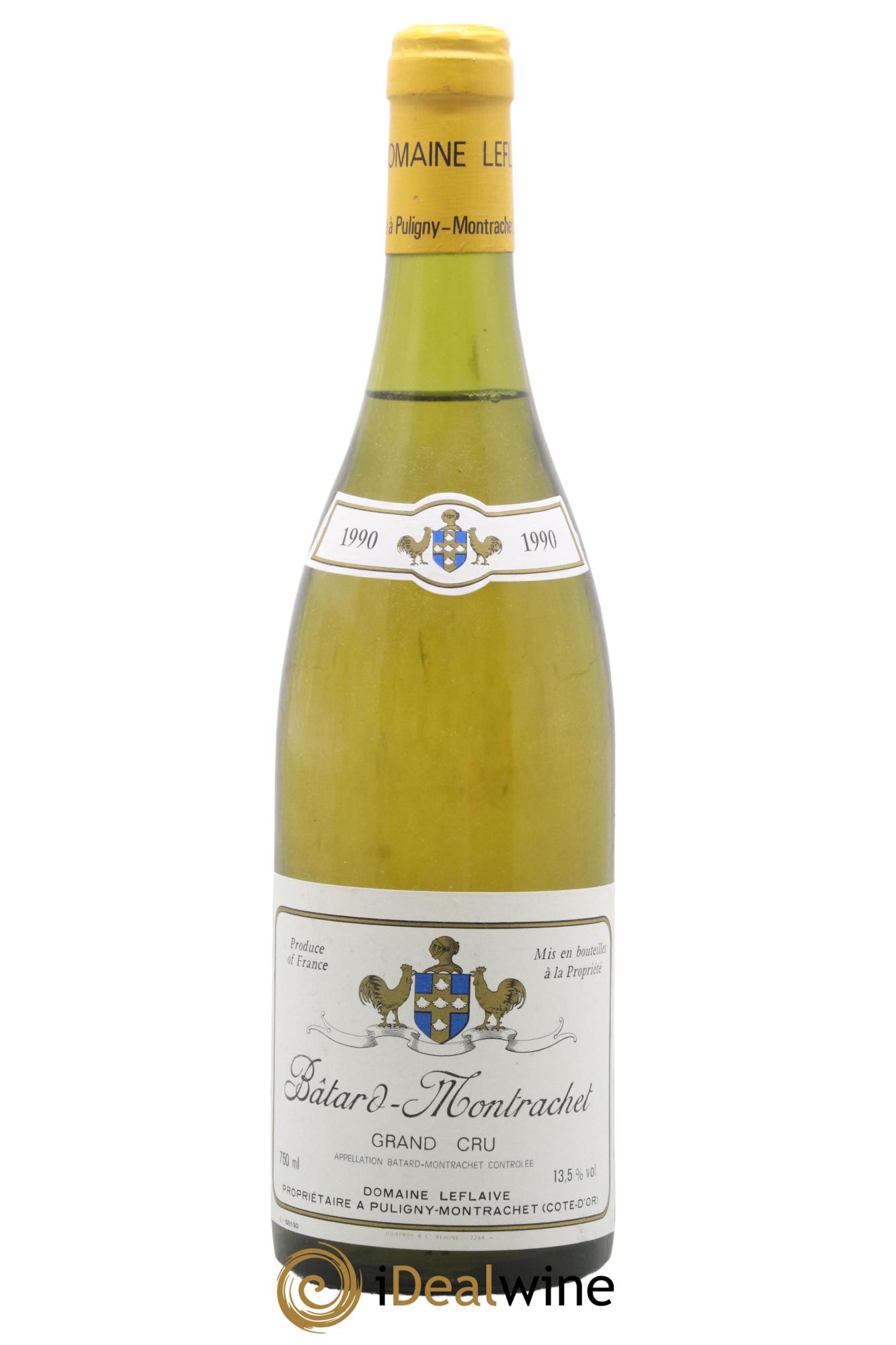 Bâtard-Montrachet Grand Cru Leflaive (Domaine) 1990 - Lot de 1 bouteille - 0