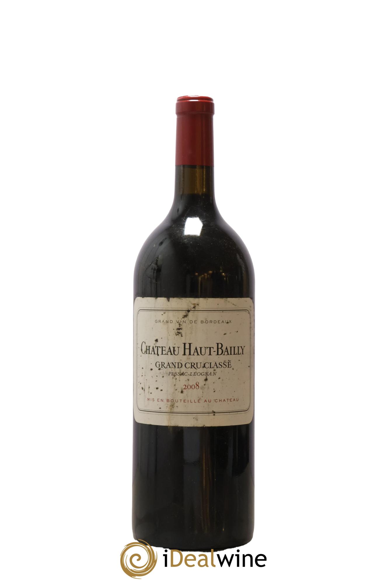 Château Haut-Bailly Cru Classé de Graves 2008 - Lot of 1 magnum - 0