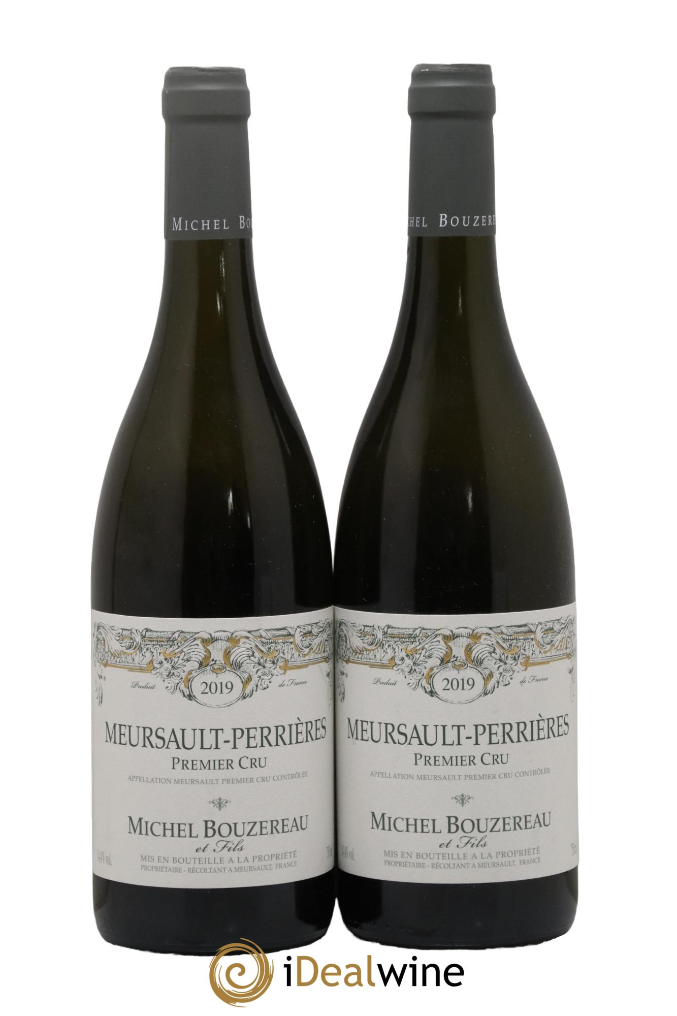 Meursault 1er Cru Perrières Michel Bouzereau et Fils (Domaine) 2019 - Lot de 2 bouteilles - 0