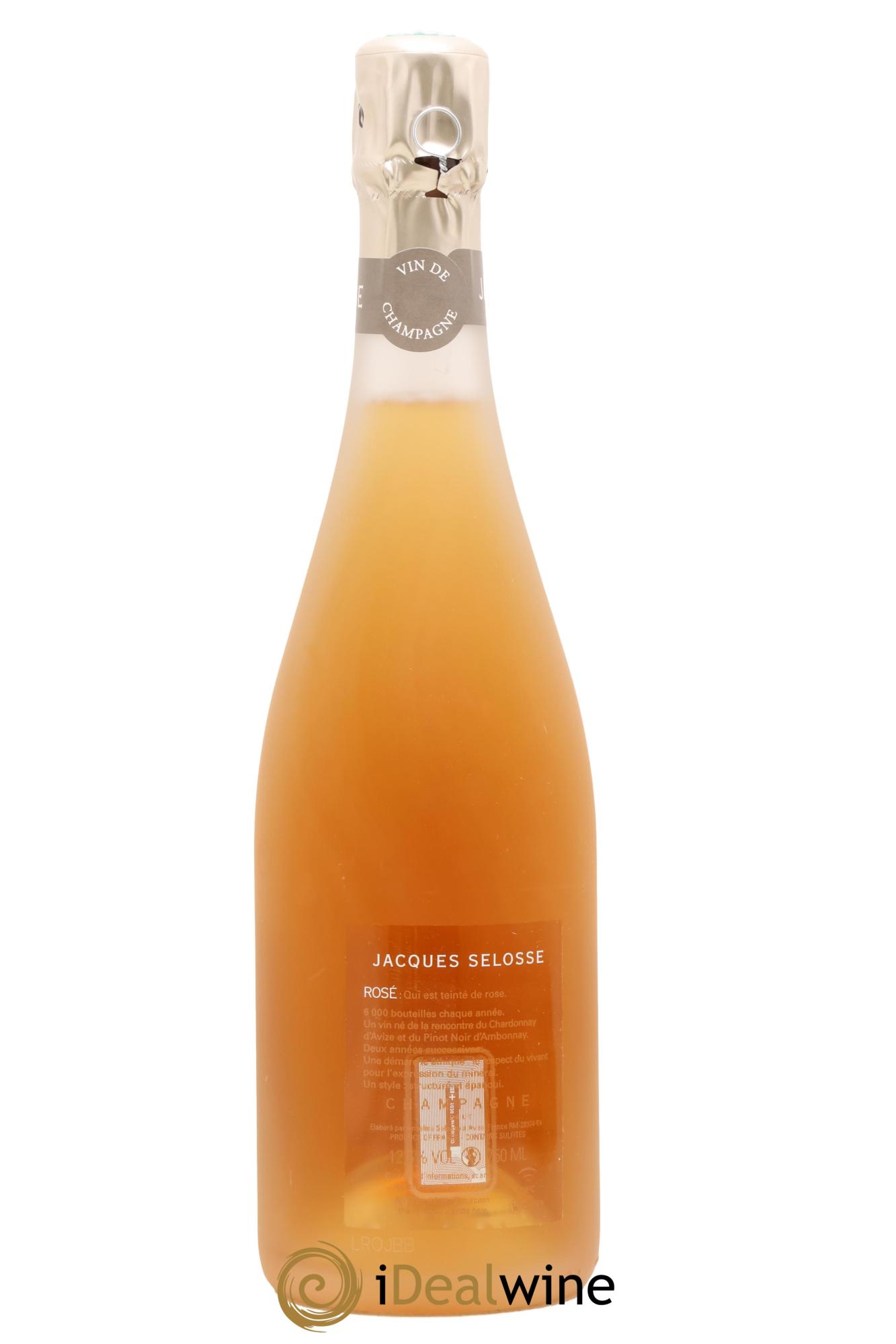 Rosé Brut Jacques Selosse - Lot de 1 bouteille - 1