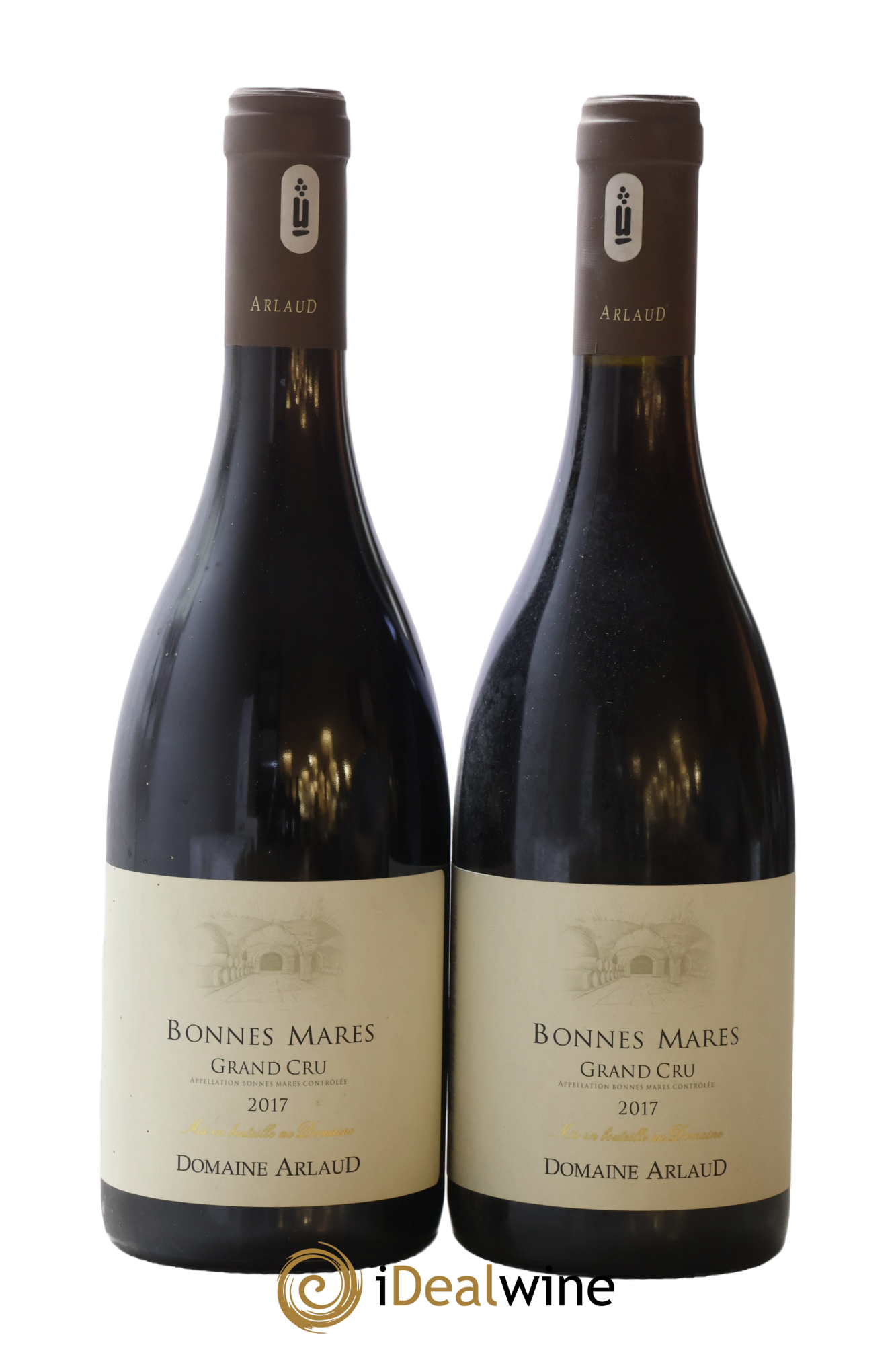 Bonnes-Mares Grand Cru Arlaud 2017 - Lot de 2 bouteilles - 0