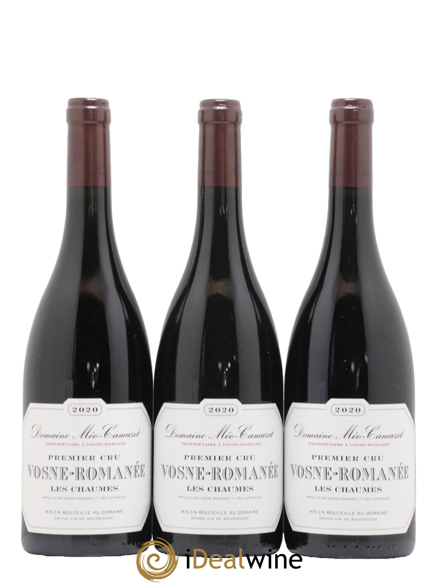 Vosne-Romanée 1er Cru Les Chaumes Méo-Camuzet (Domaine) 2020 - Lotto di 3 bottiglie - 0