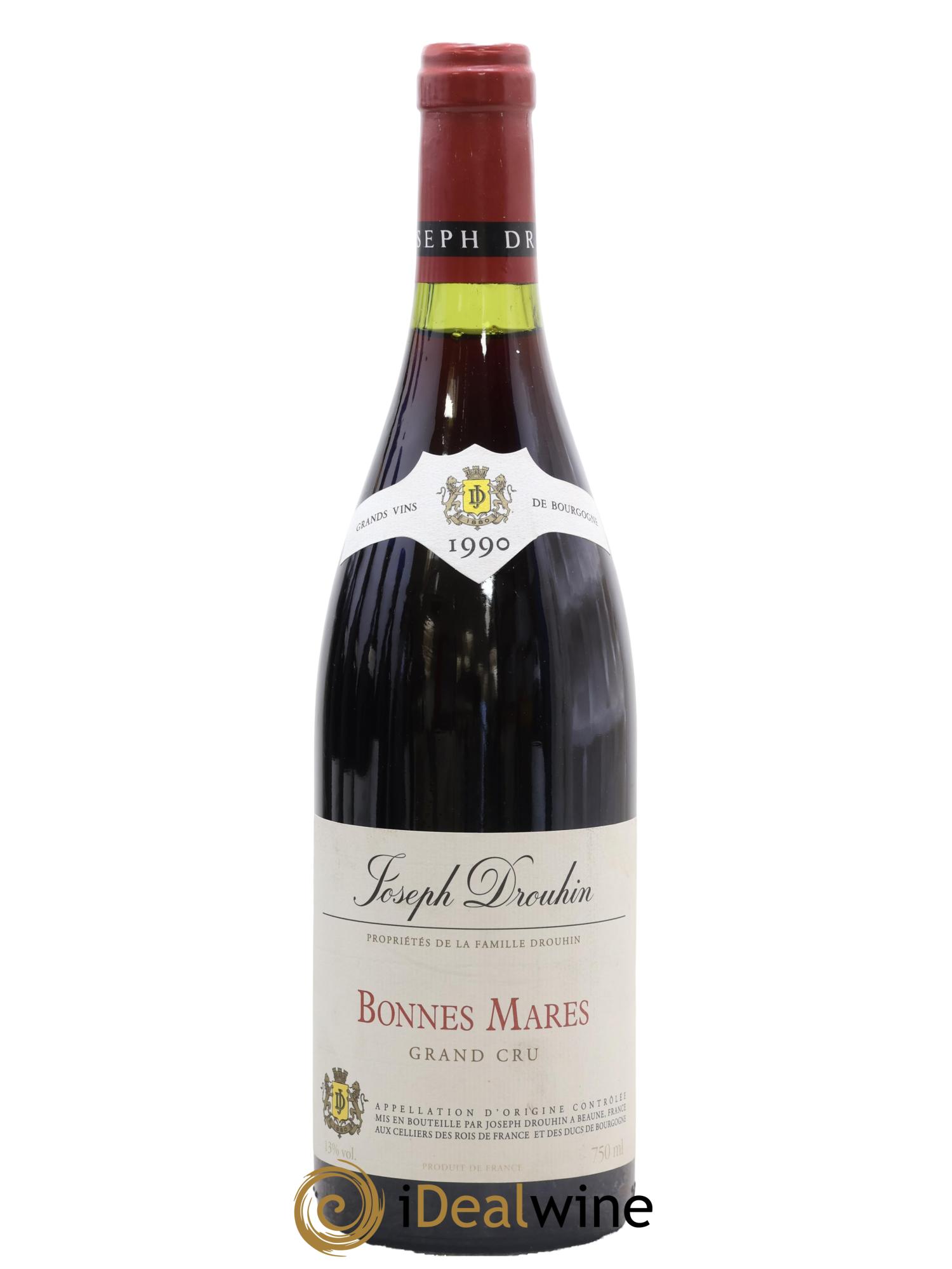 Bonnes-Mares Grand Cru Joseph Drouhin 1990 - Lot de 1 bouteille - 0