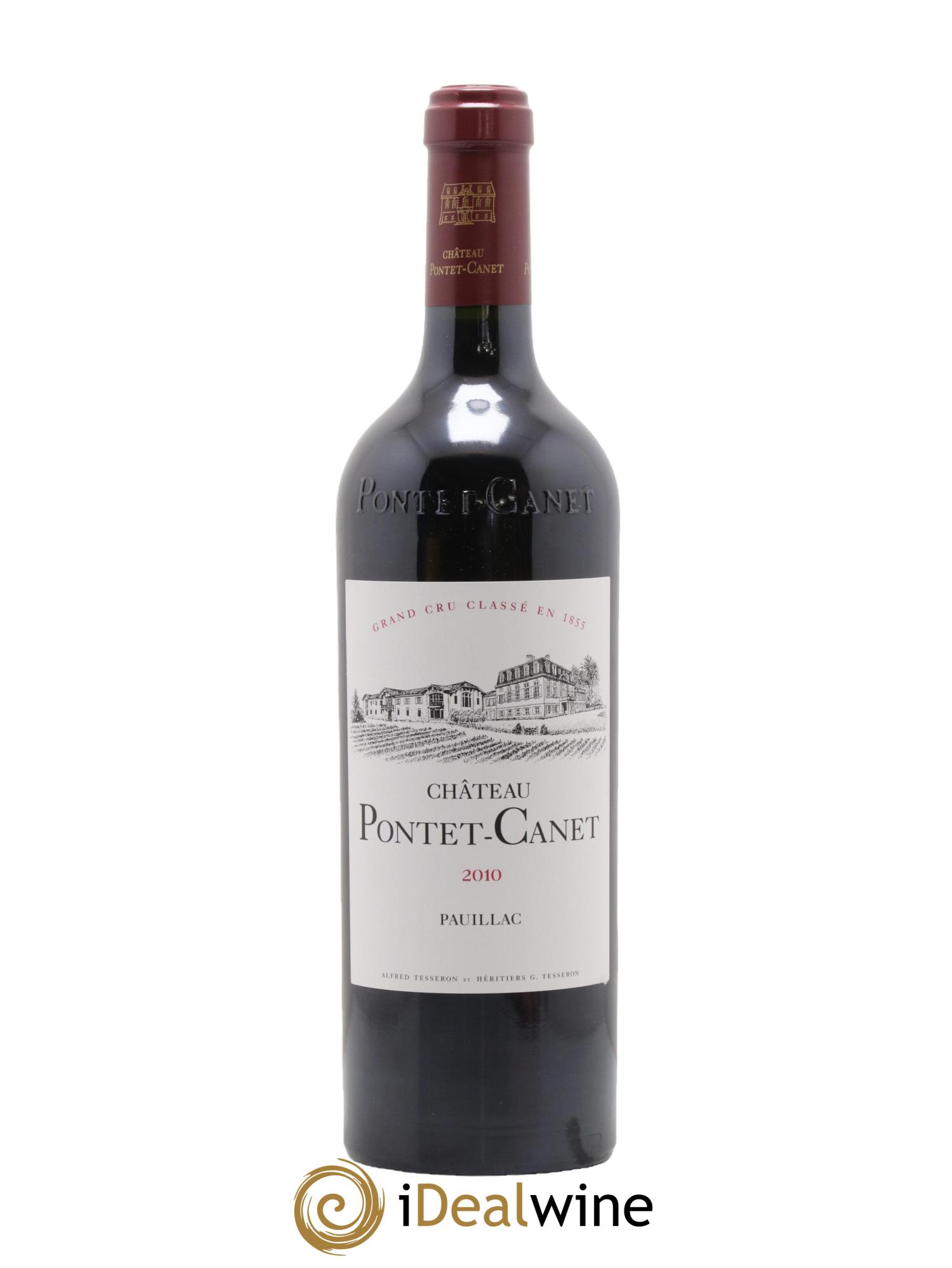 Château Pontet Canet 5ème Grand Cru Classé 2010 - Lot de 1 bouteille - 0