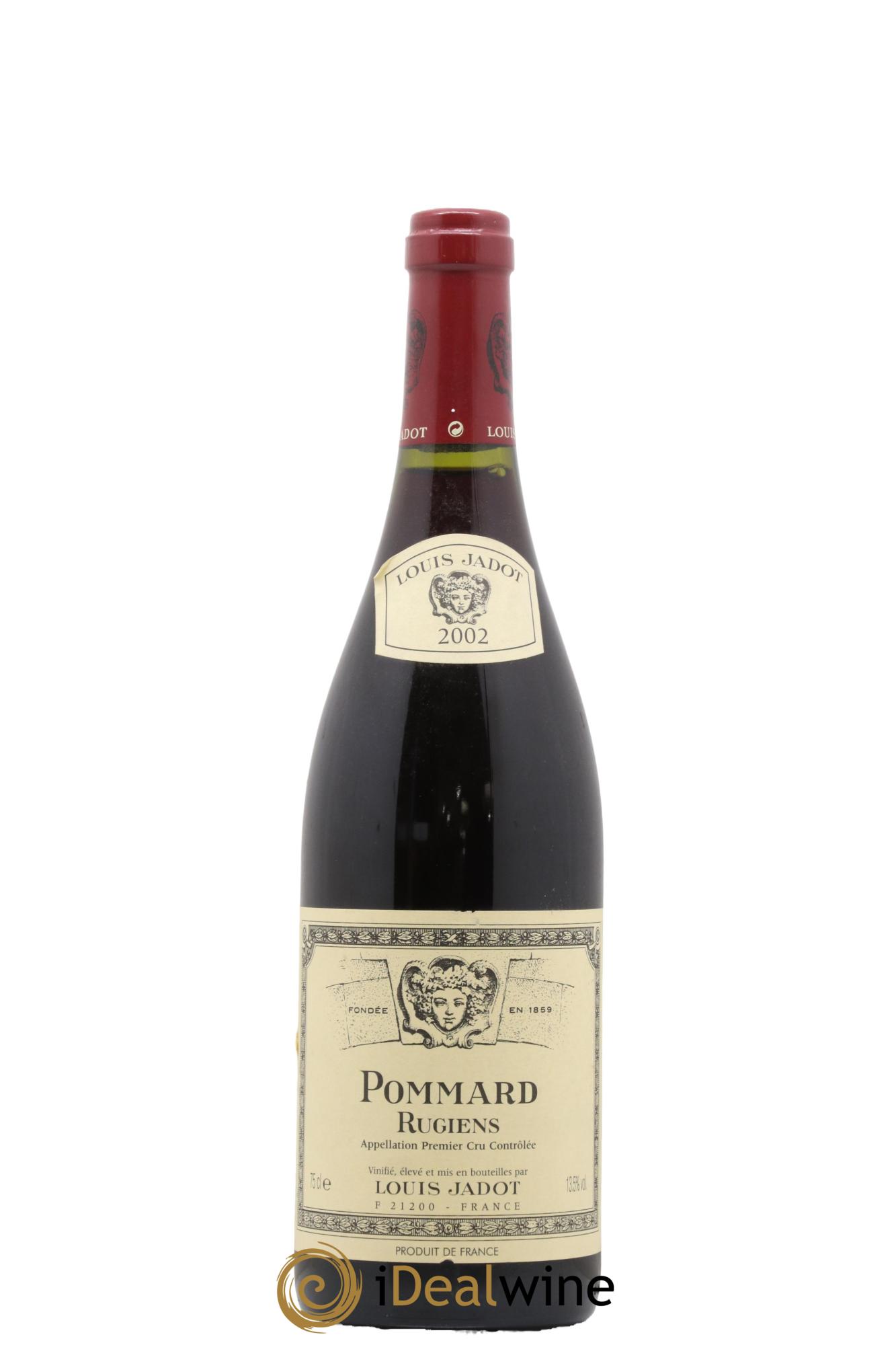 Pommard 1er Cru Les Rugiens Maison Louis Jadot 2002 - Lot de 1 bouteille - 0
