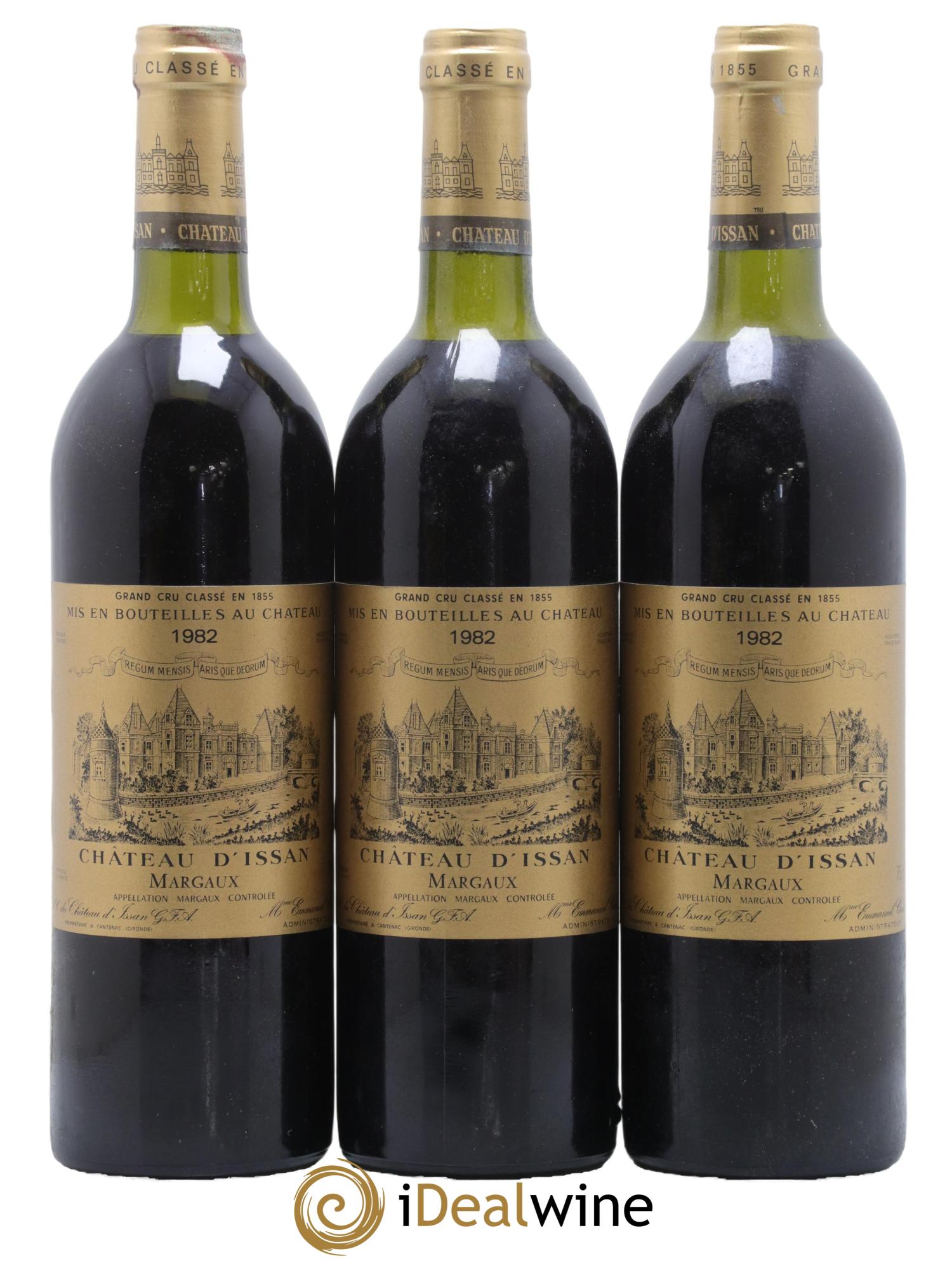 Château d'Issan 3ème Grand Cru Classé 1982 - Lot de 12 bouteilles - 2