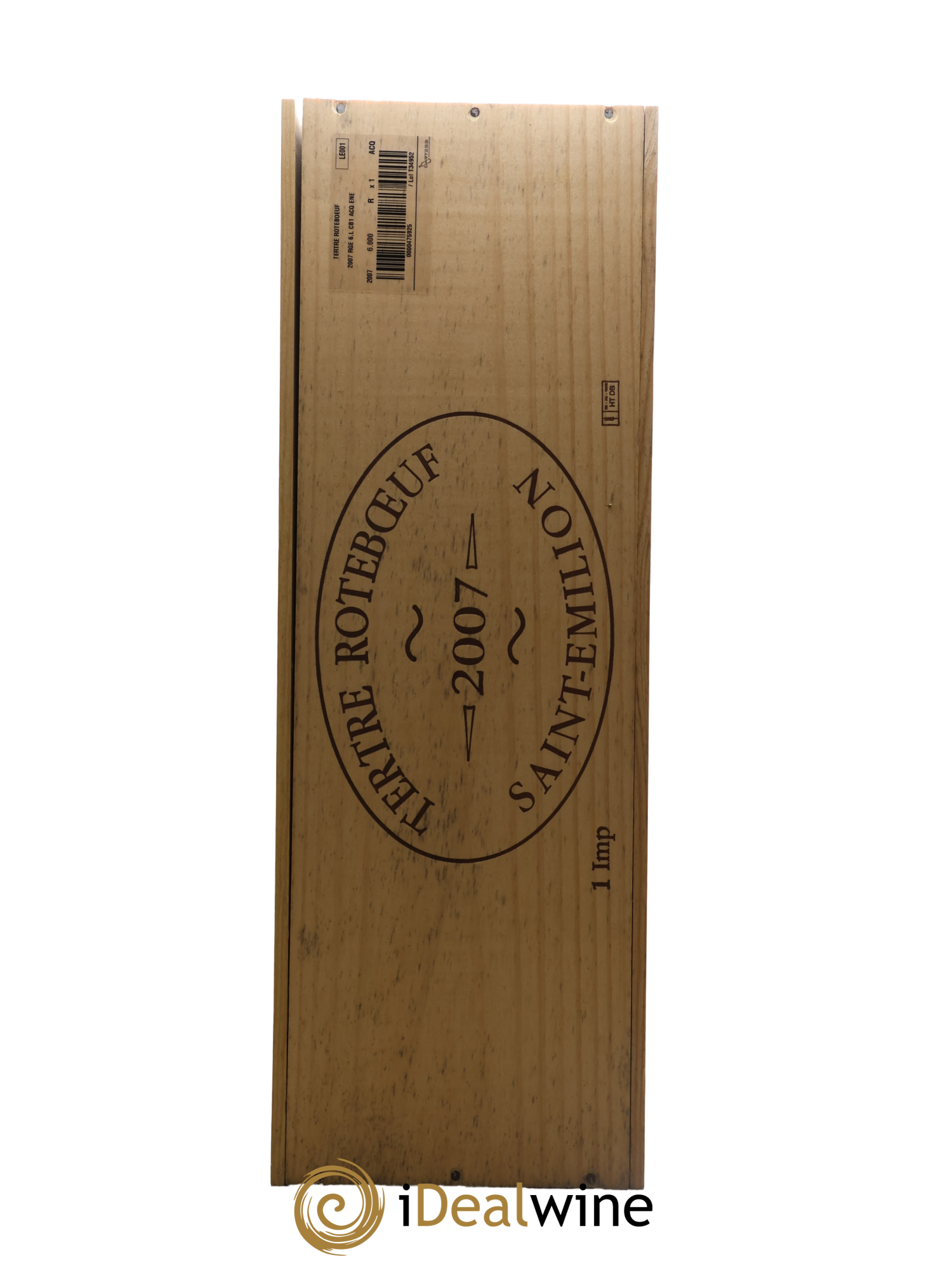 Château Tertre Roteboeuf 2007 - Lot de 1 impériale - 3