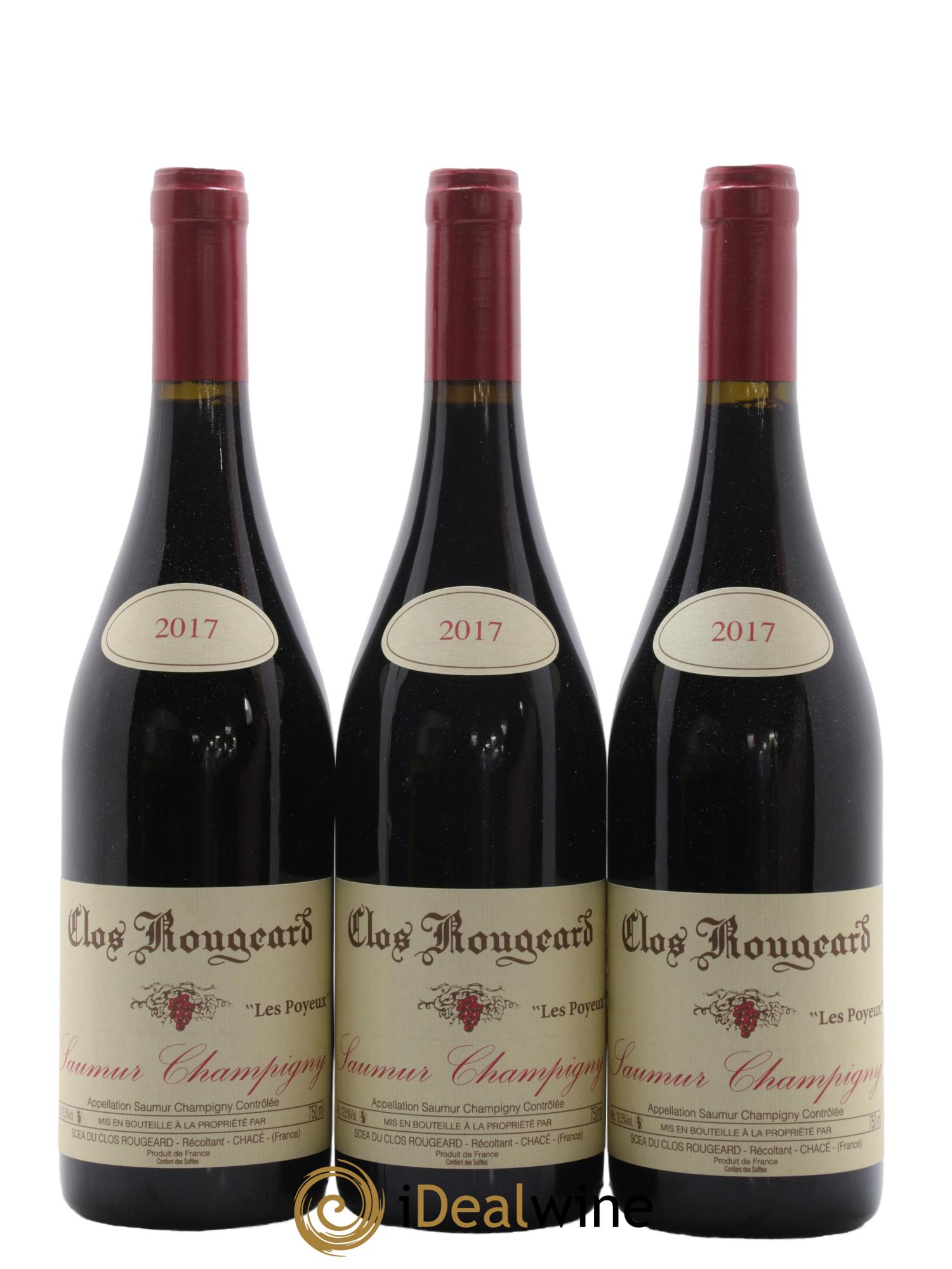 Saumur-Champigny Les Poyeux Clos Rougeard 2017 - Lot de 6 bouteilles - 2