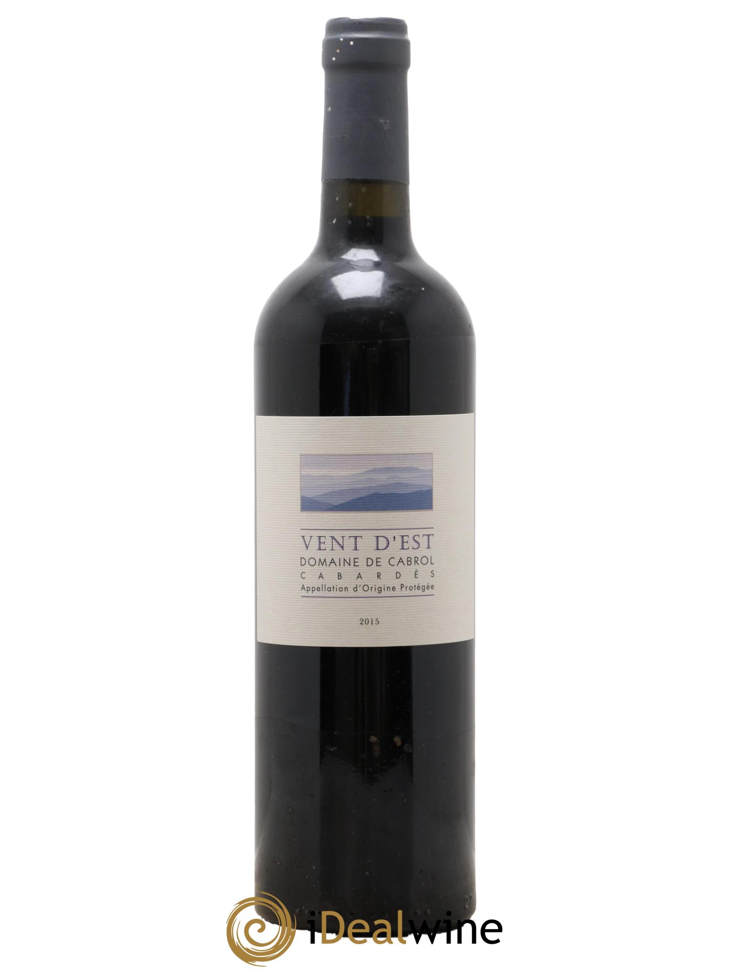 Cabardès Vent d'Est Domaine de Cabrol 2015 - Lot de 1 bouteille - 0