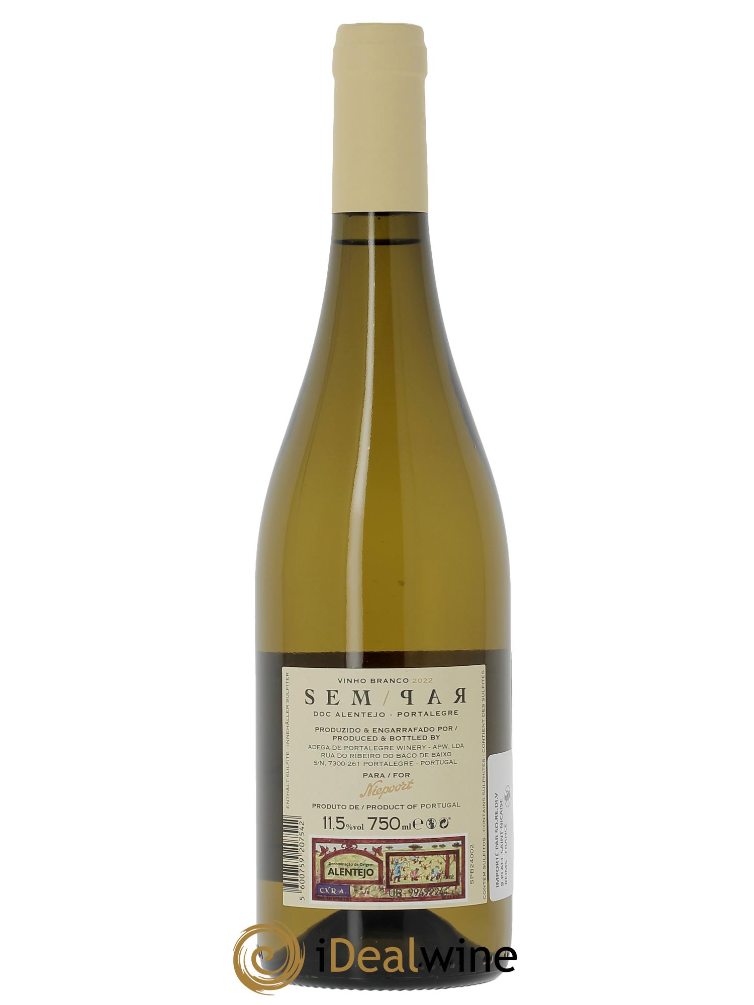 Alentejo Niepoort Sempar Branco Niepoort 2022 - Lot de 1 bouteille - 1