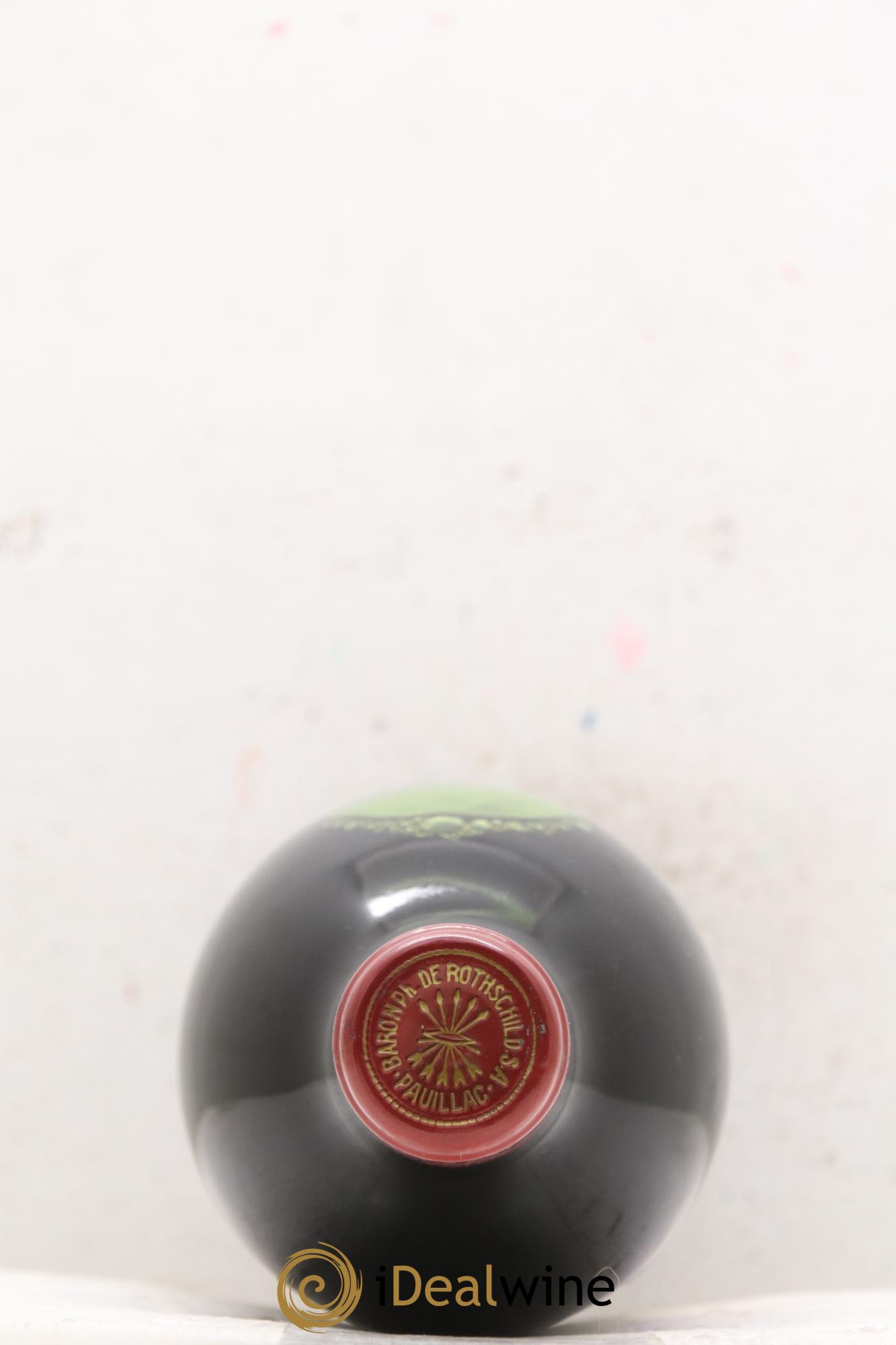 Château Mouton Rothschild 1er Grand Cru Classé 1980 - Lot de 1 bouteille - 1