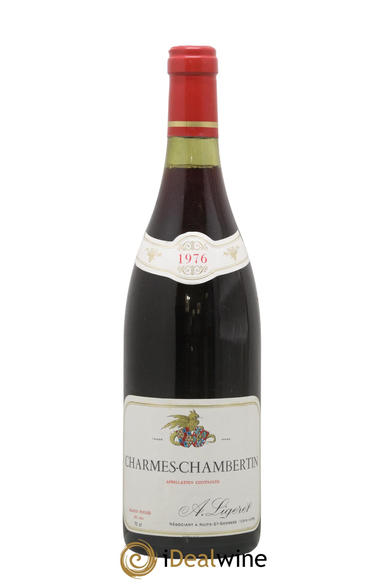 Charmes-Chambertin Grand Cru A. Ligeret 1976 - Lot de 1 bouteille - 0