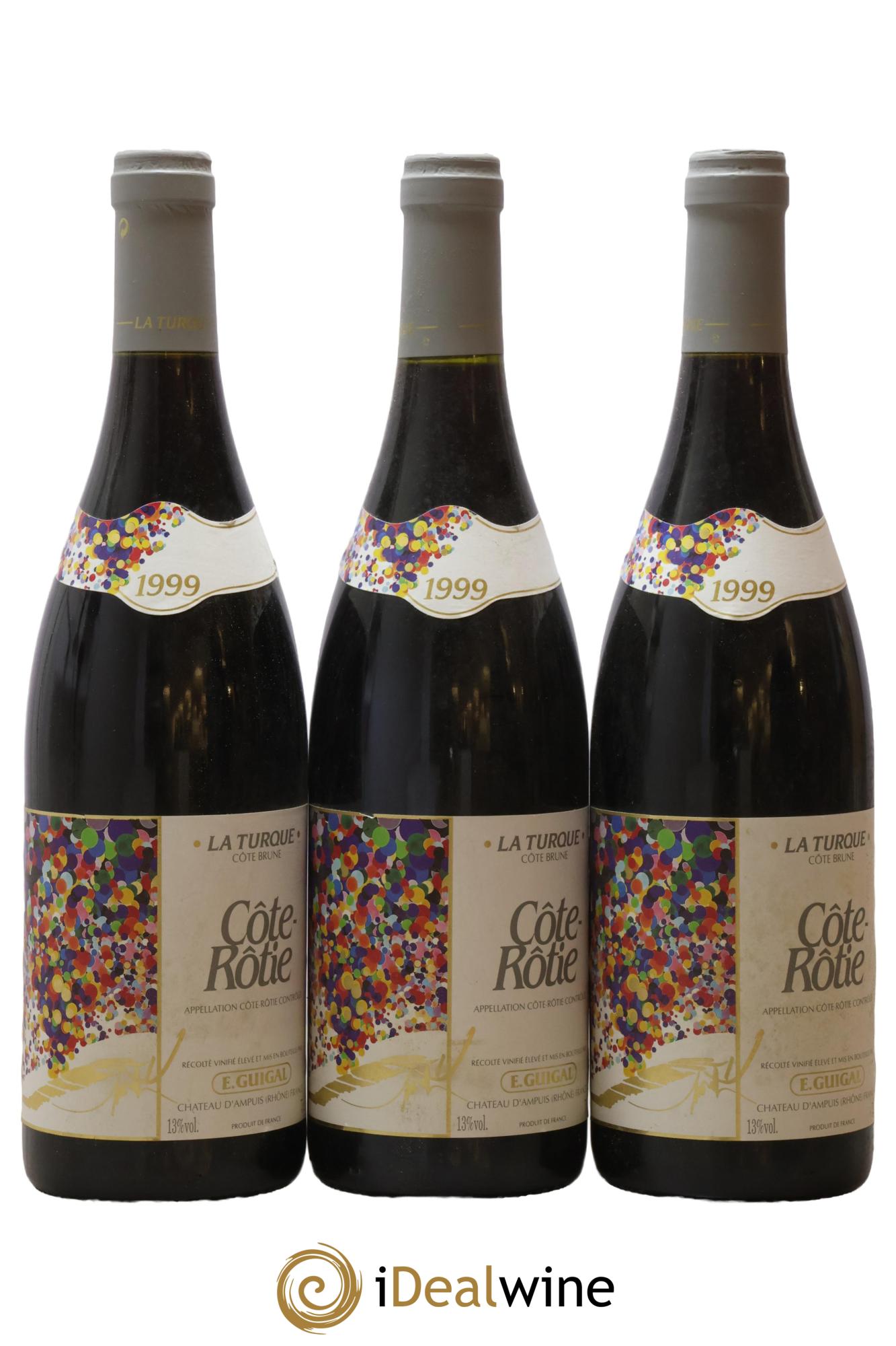 Côte-Rôtie La Turque Guigal 1999 - Lot de 6 bouteilles - 2