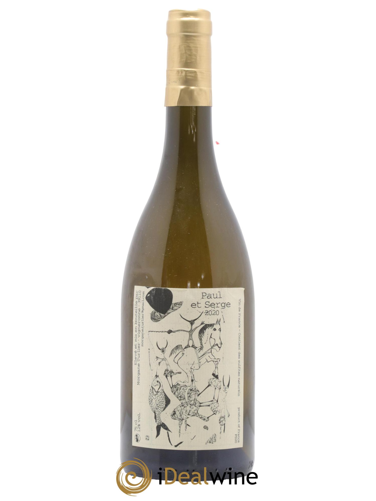Vin de France Paul et Serge Morgane Turlier 2020 - Lot de 1 bouteille - 0